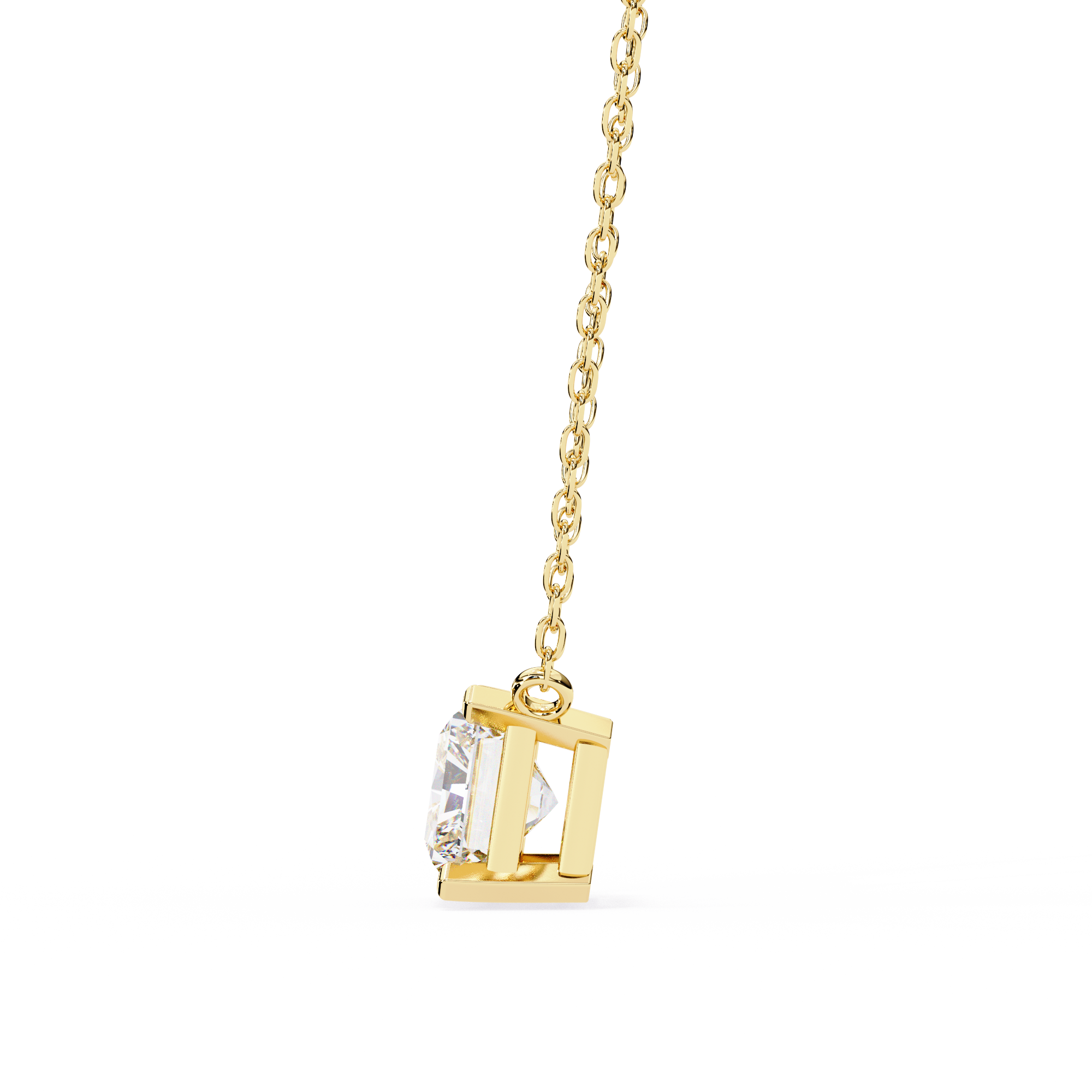 Luminous Radiance Diamond Pendant