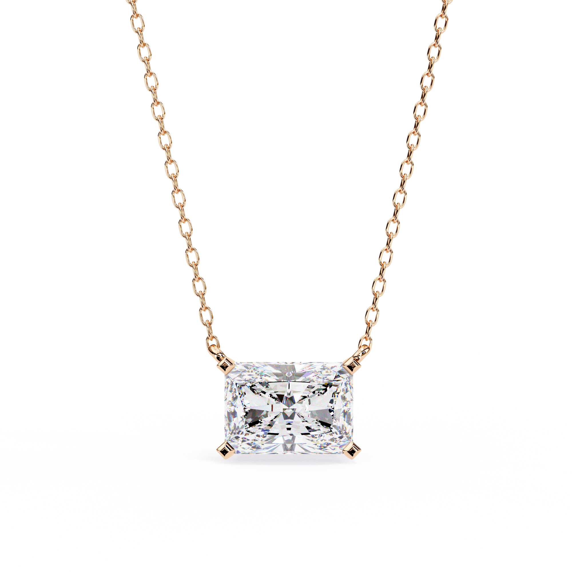 Luminous Radiance Diamond Pendant