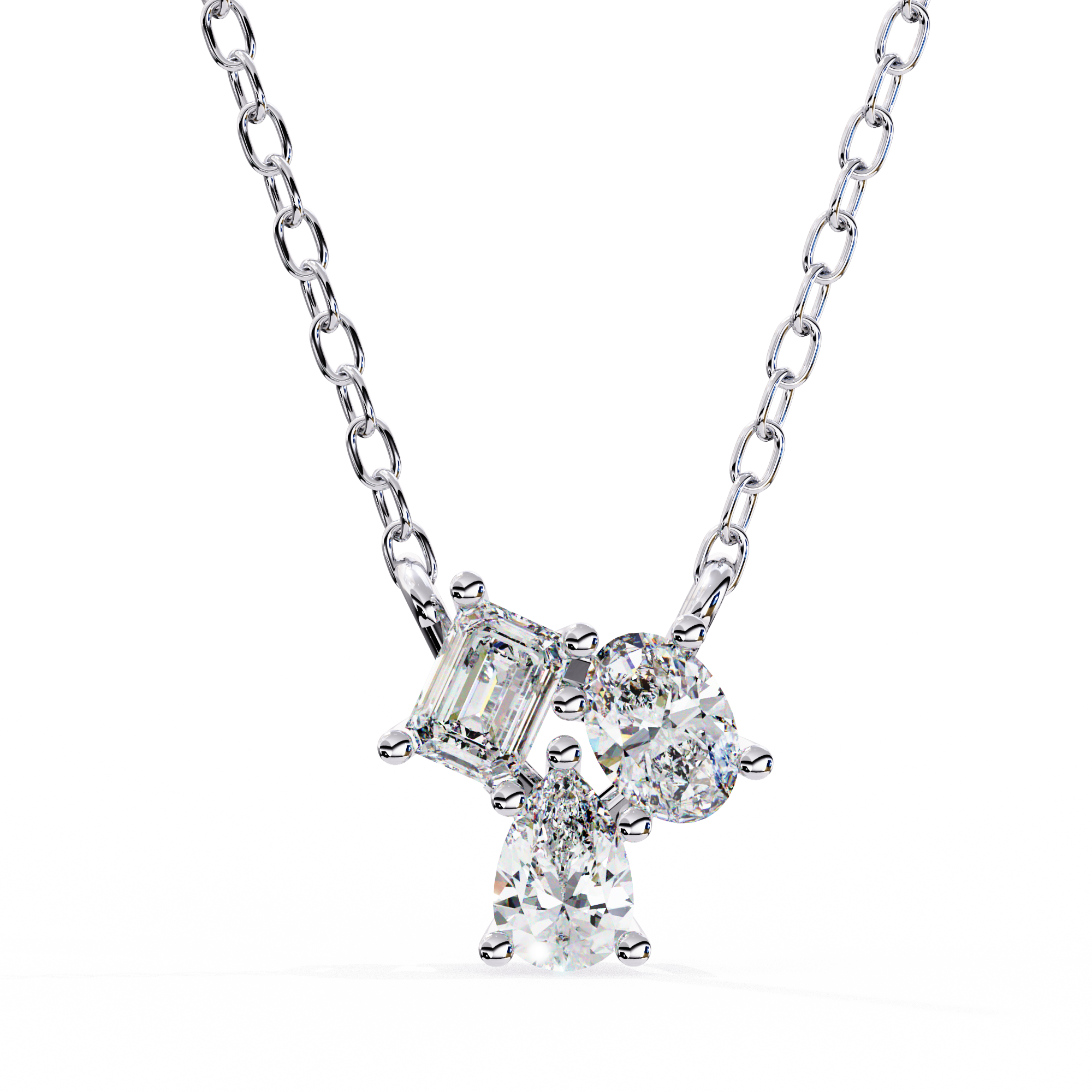 Luminara Trio Diamond Pendant