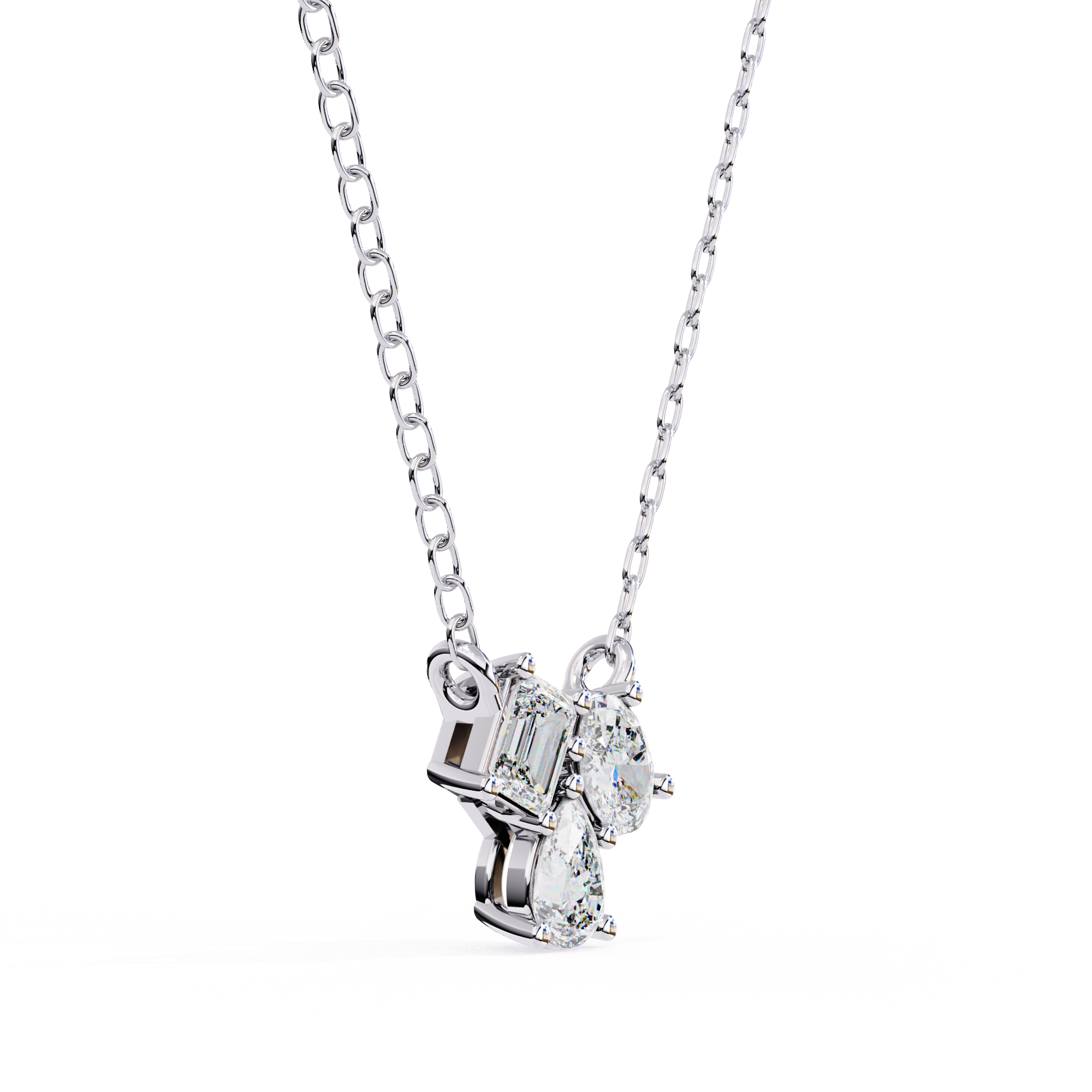 Luminara Trio Diamond Pendant