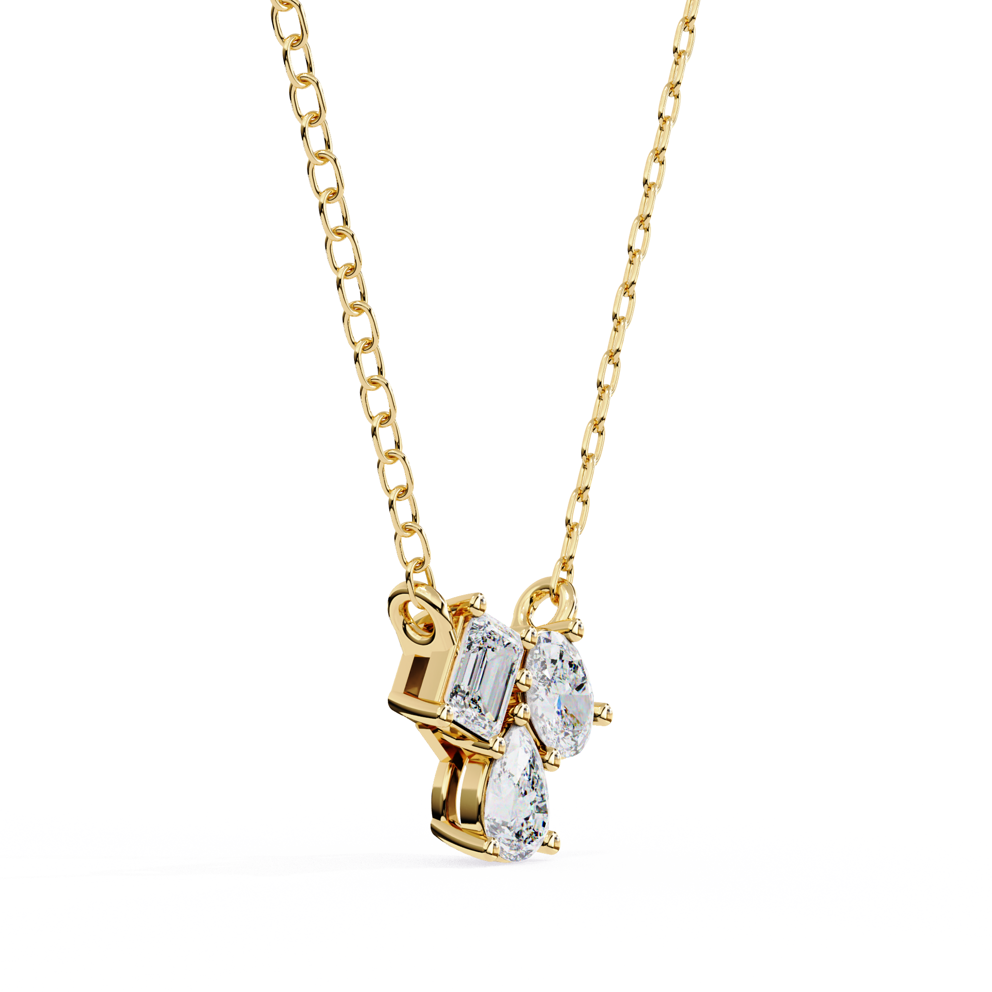 Luminara Trio Diamond Pendant