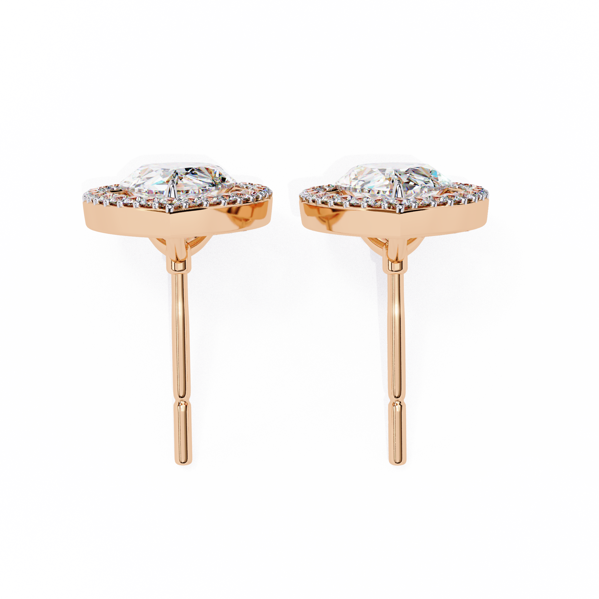 Elara Pear Diamond Earrings