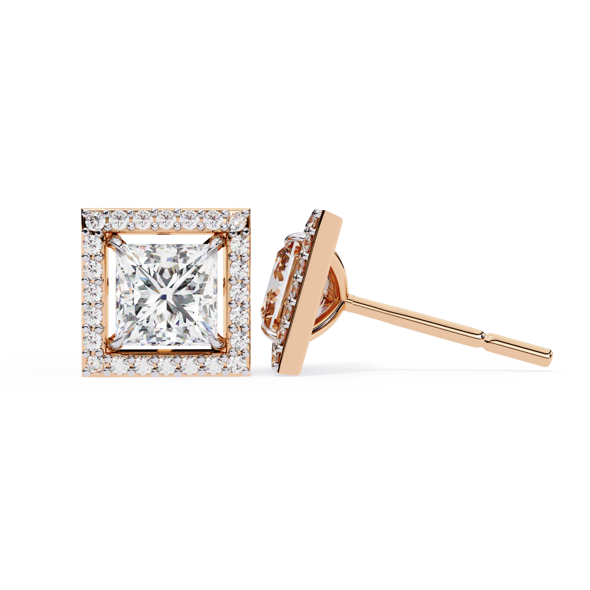 Valencia Princess Diamond Earrings