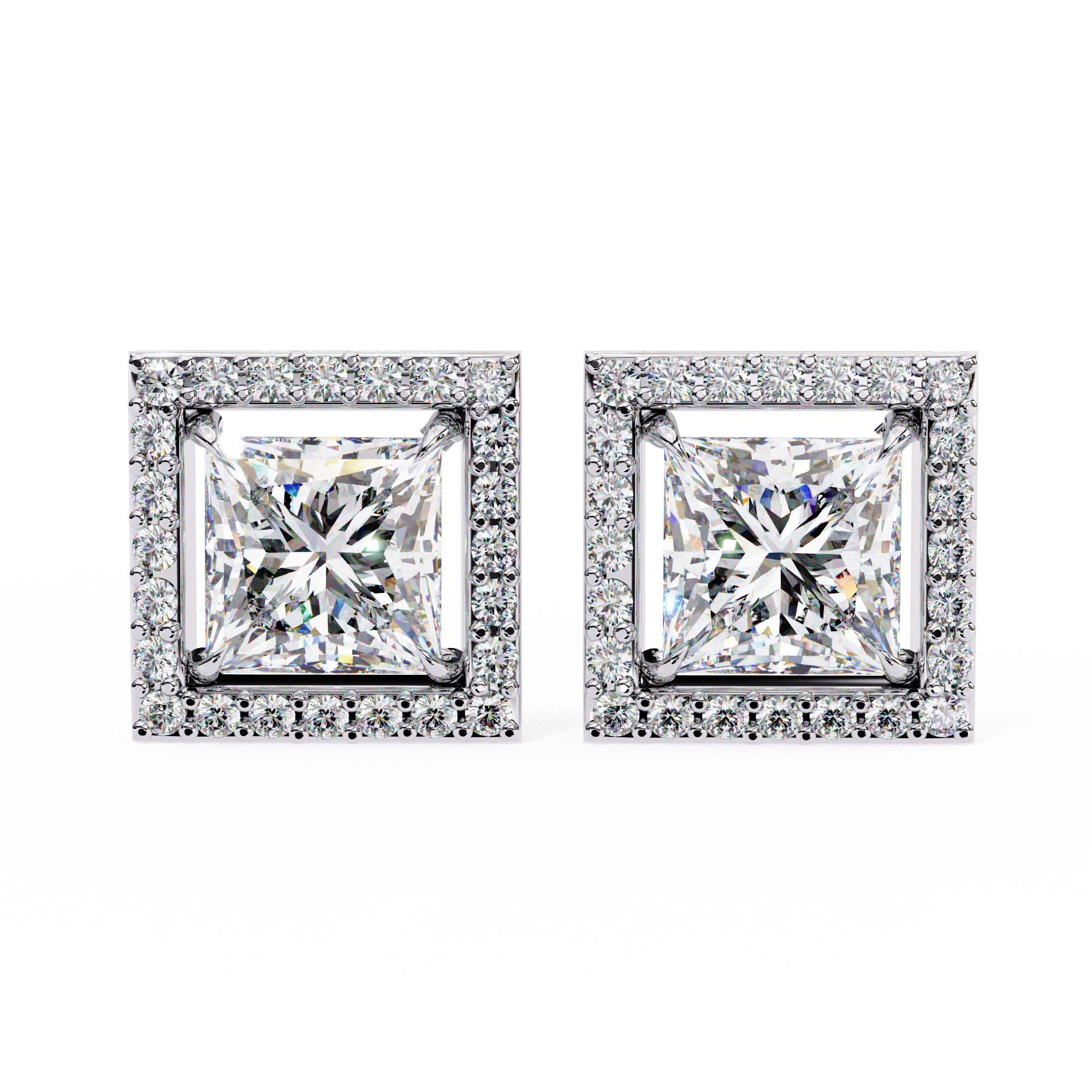 Valencia Princess Diamond Earrings