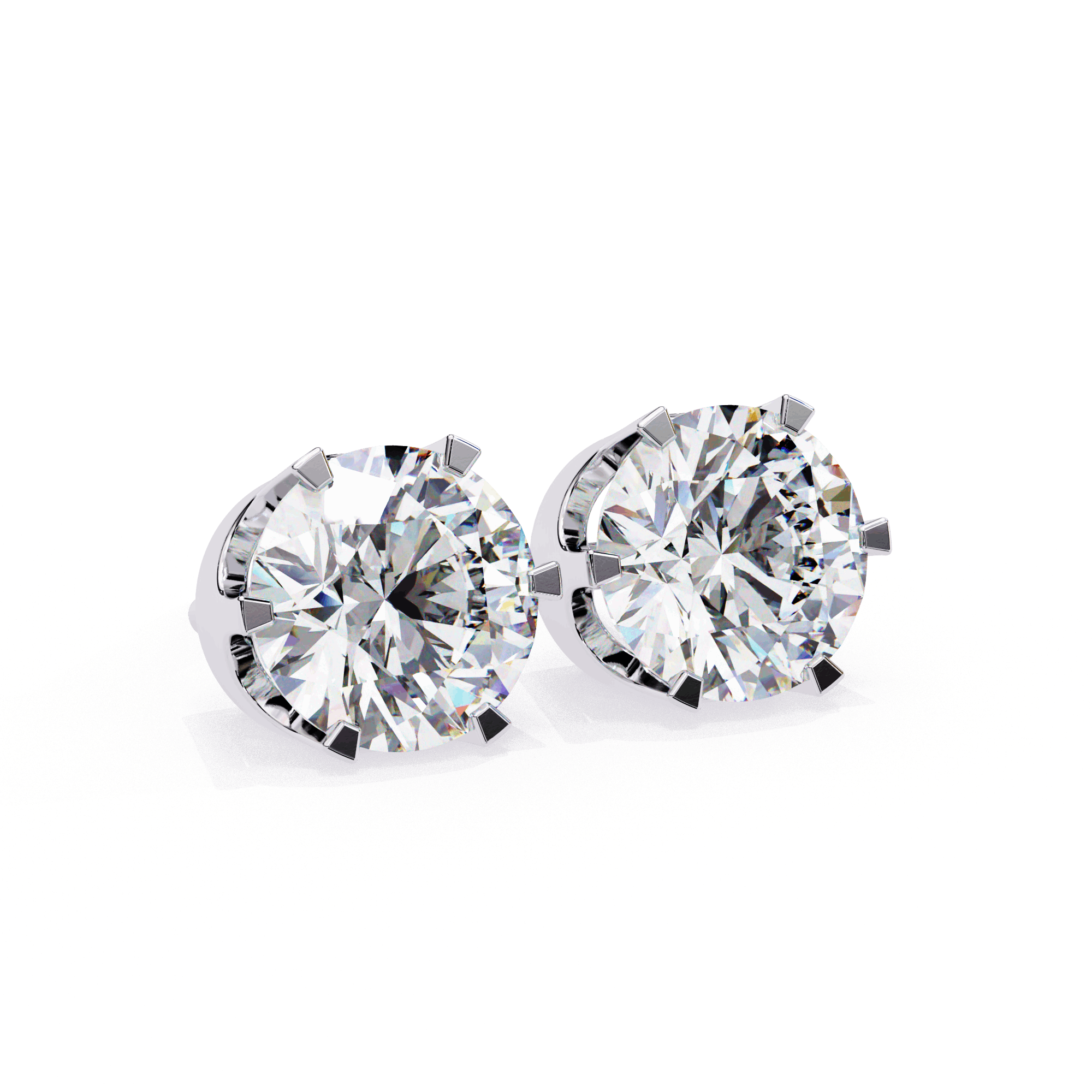 Estelle Solitaire Earrings