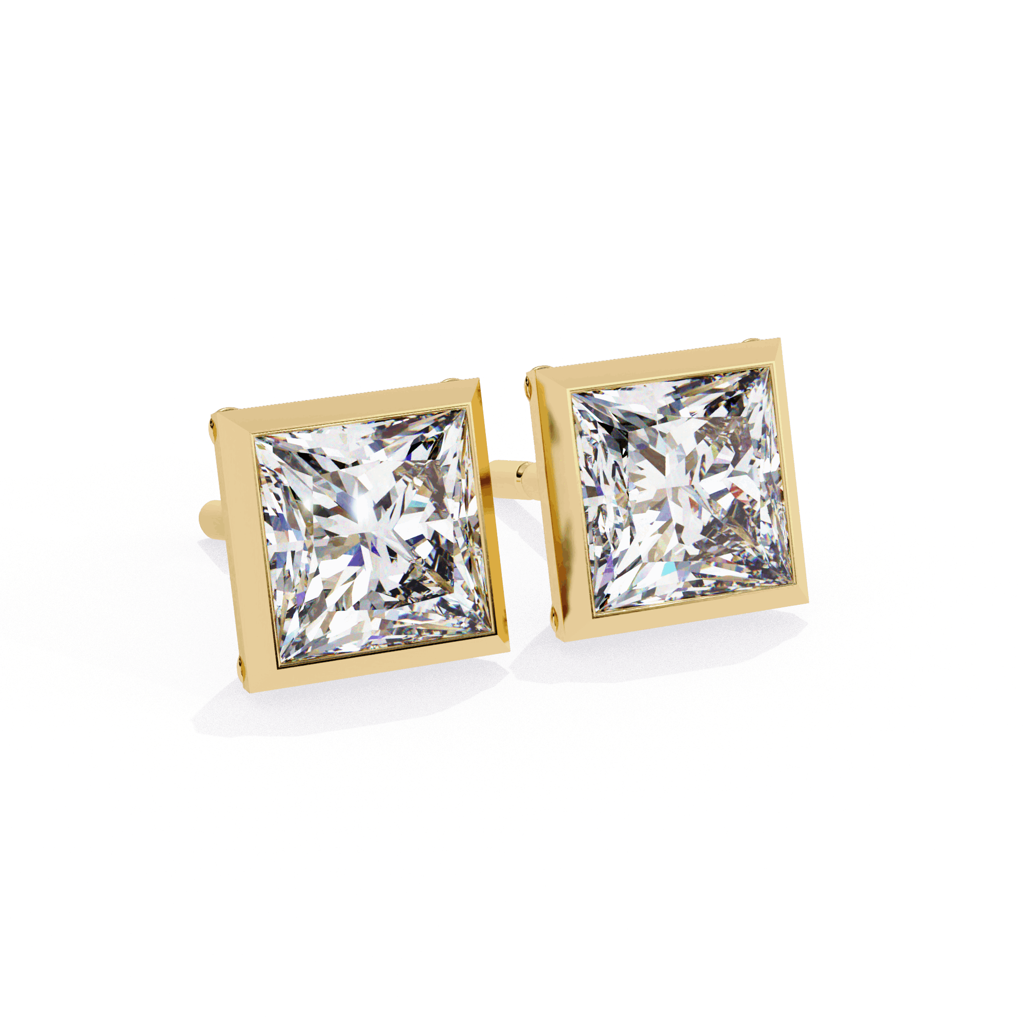Lumière Princess Diamond Earrings