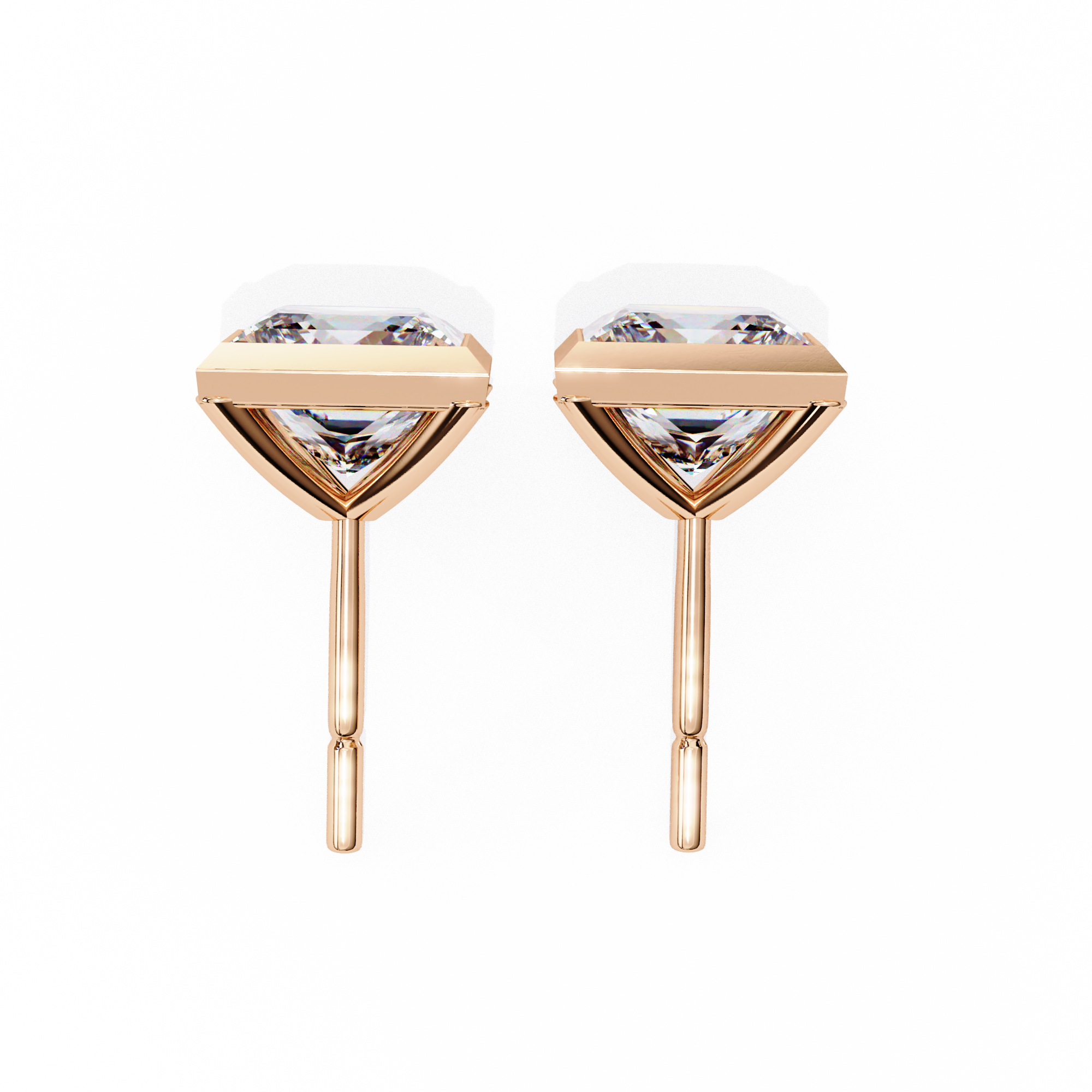 Lumière Princess Diamond Earrings