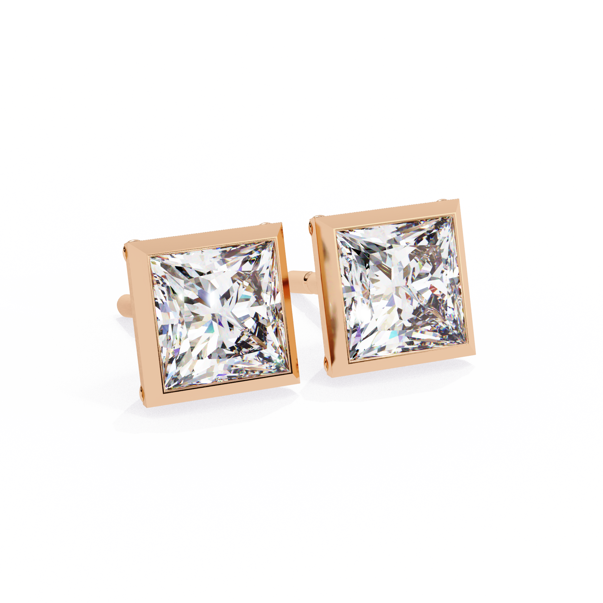 Lumière Princess Diamond Earrings