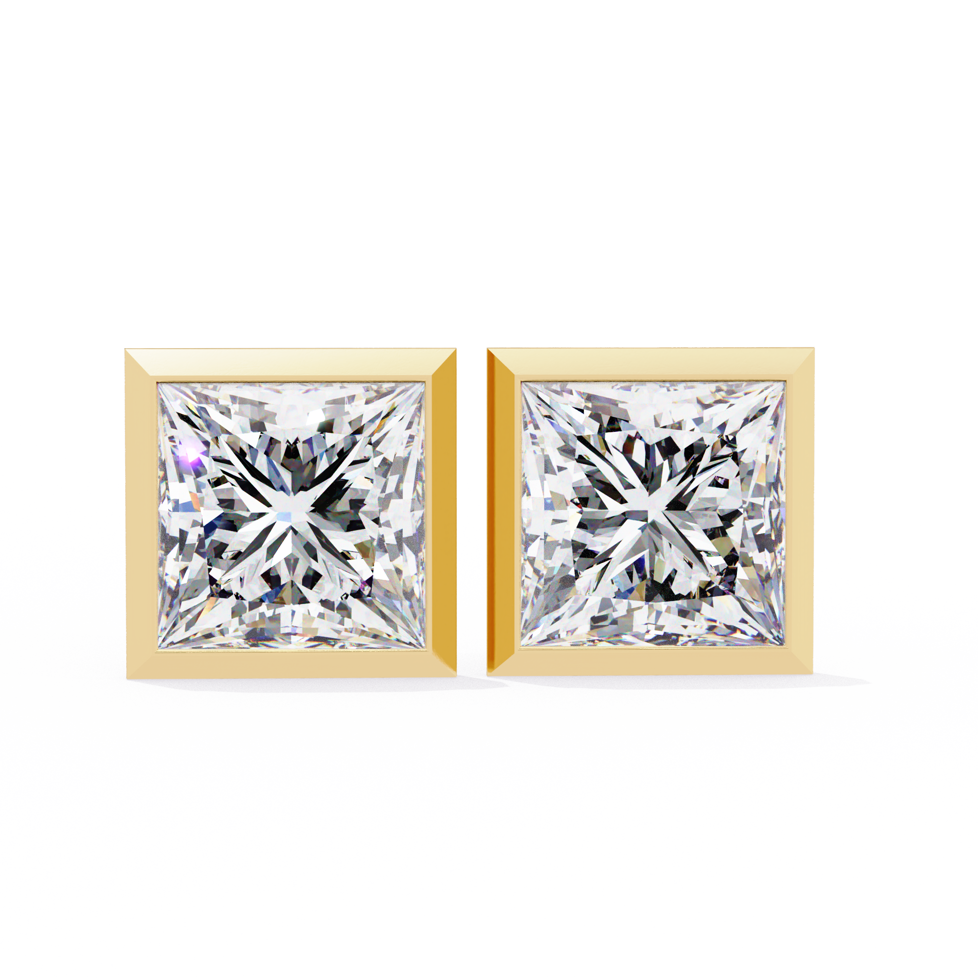 Lumière Princess Diamond Earrings