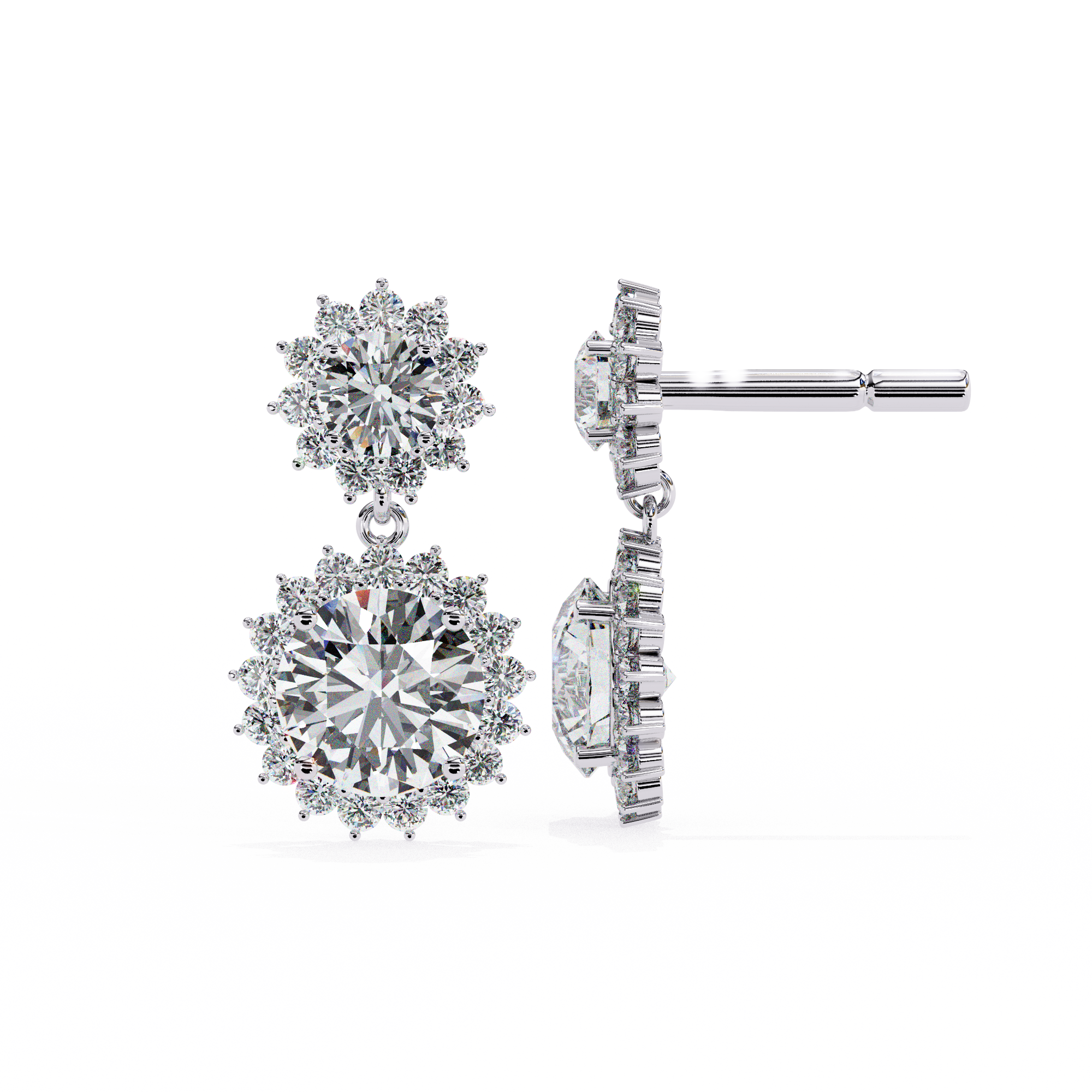 Luminara Diamond Earrings