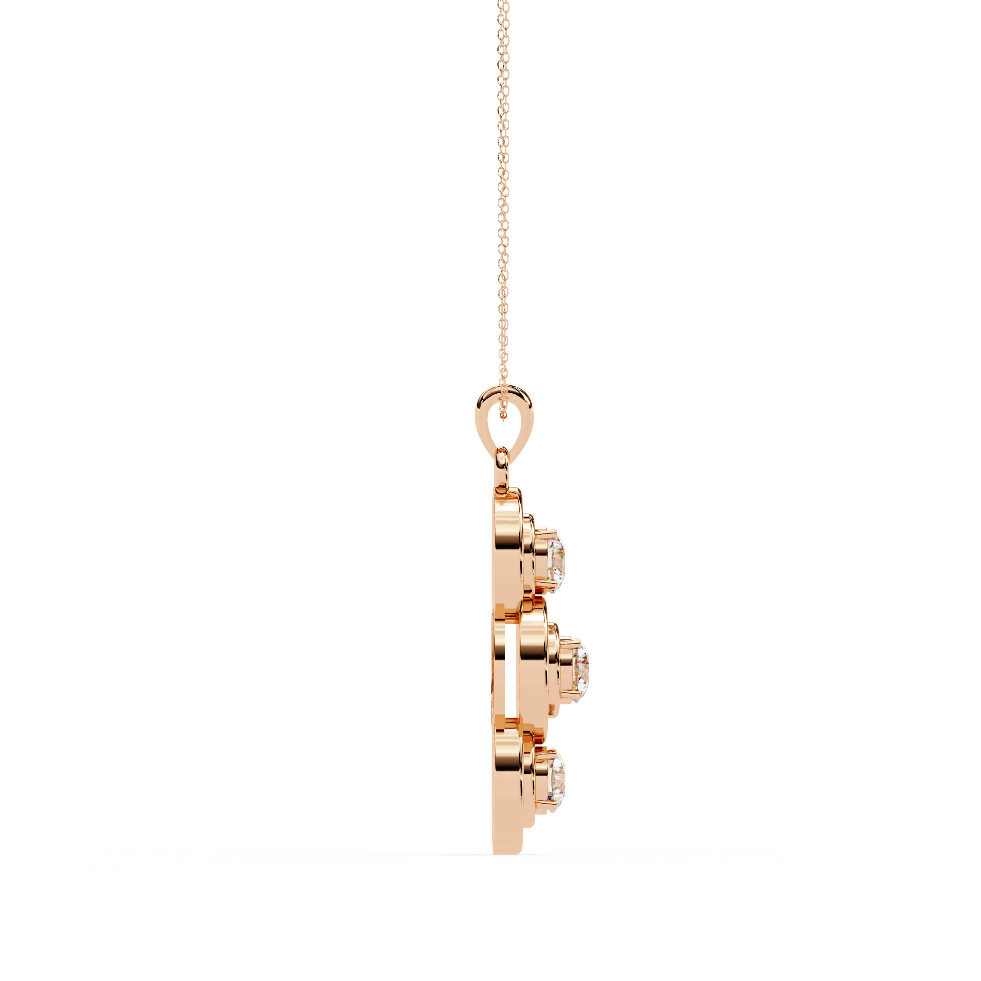 Trinova Diamond Pendant