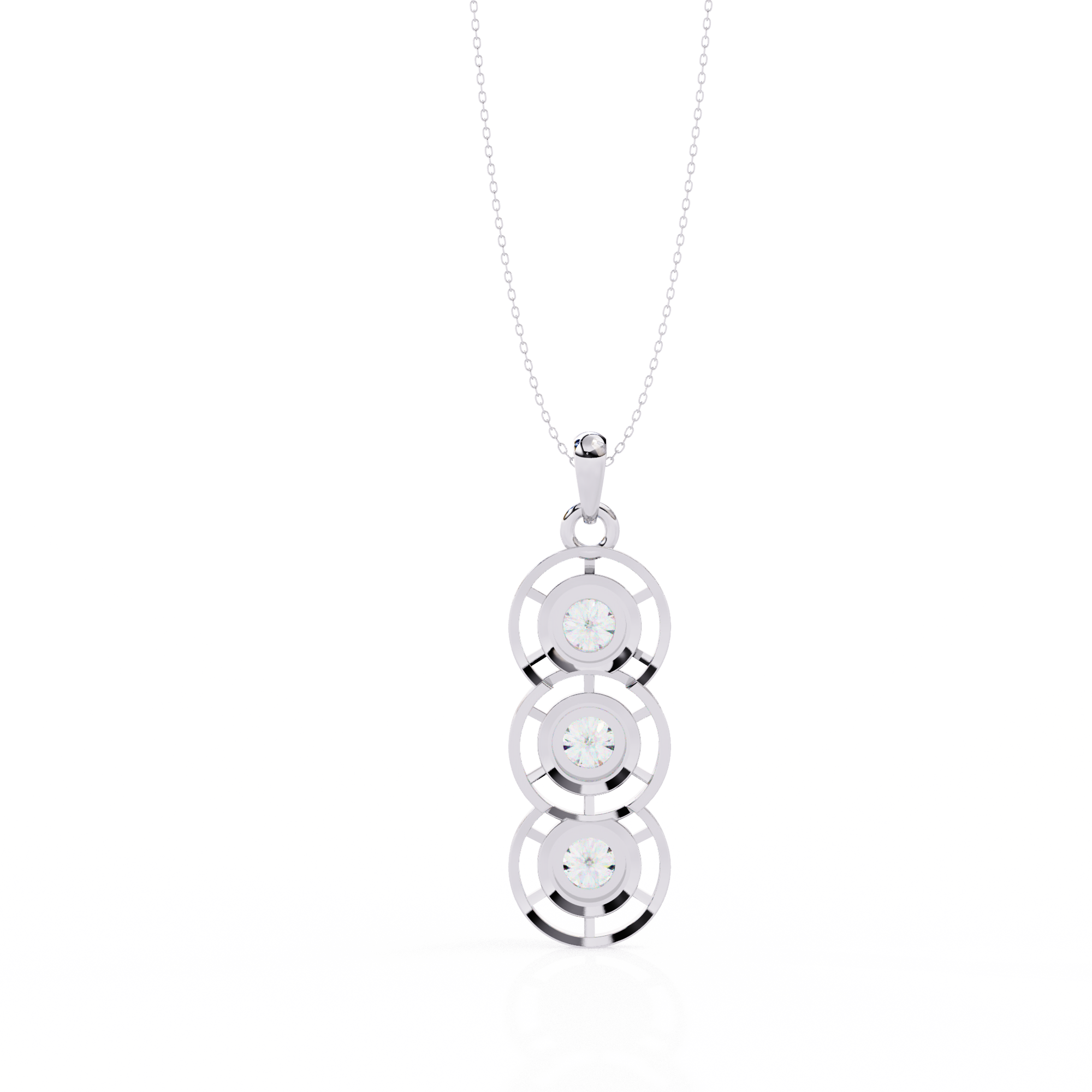 Trinova Diamond Pendant