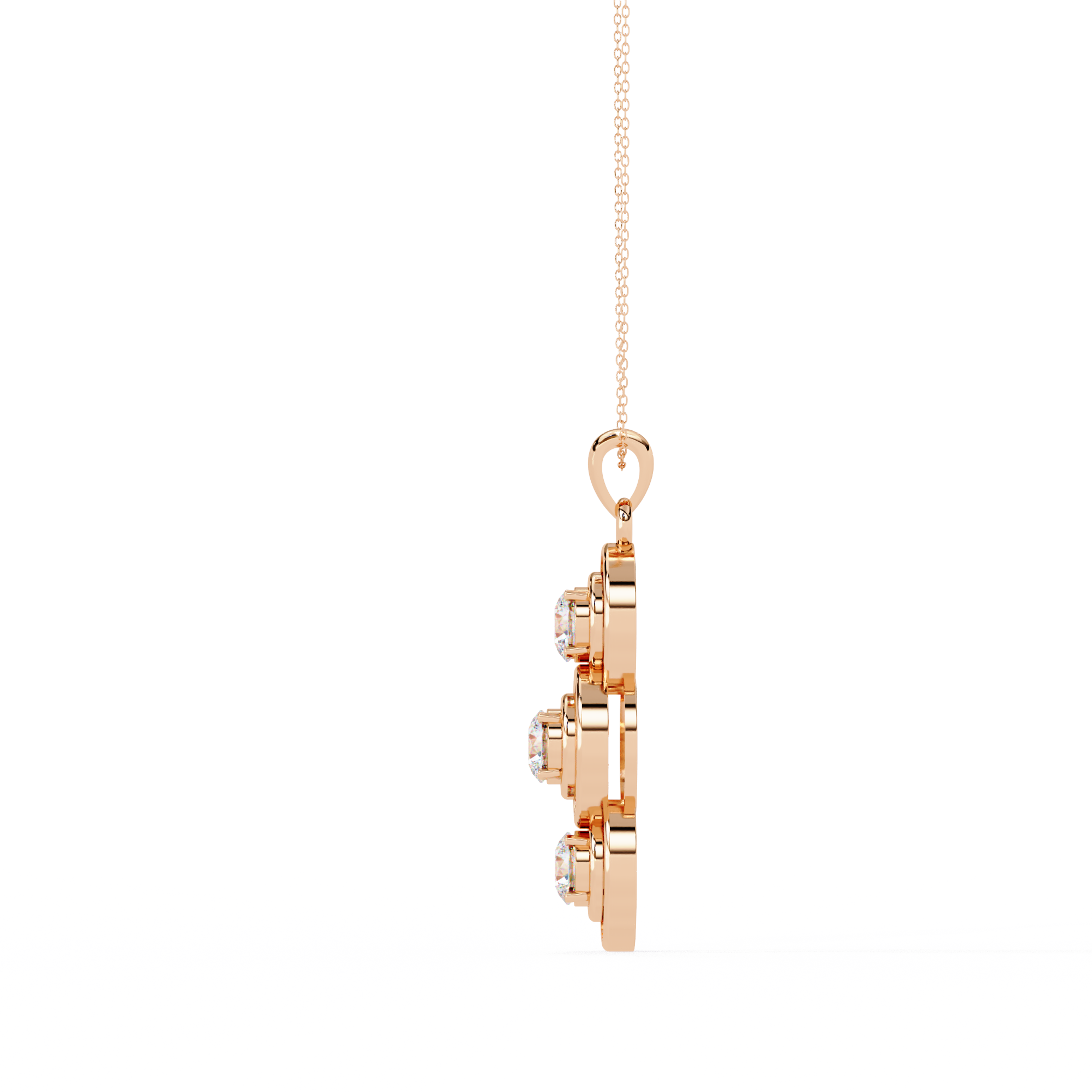 Trinova Diamond Pendant