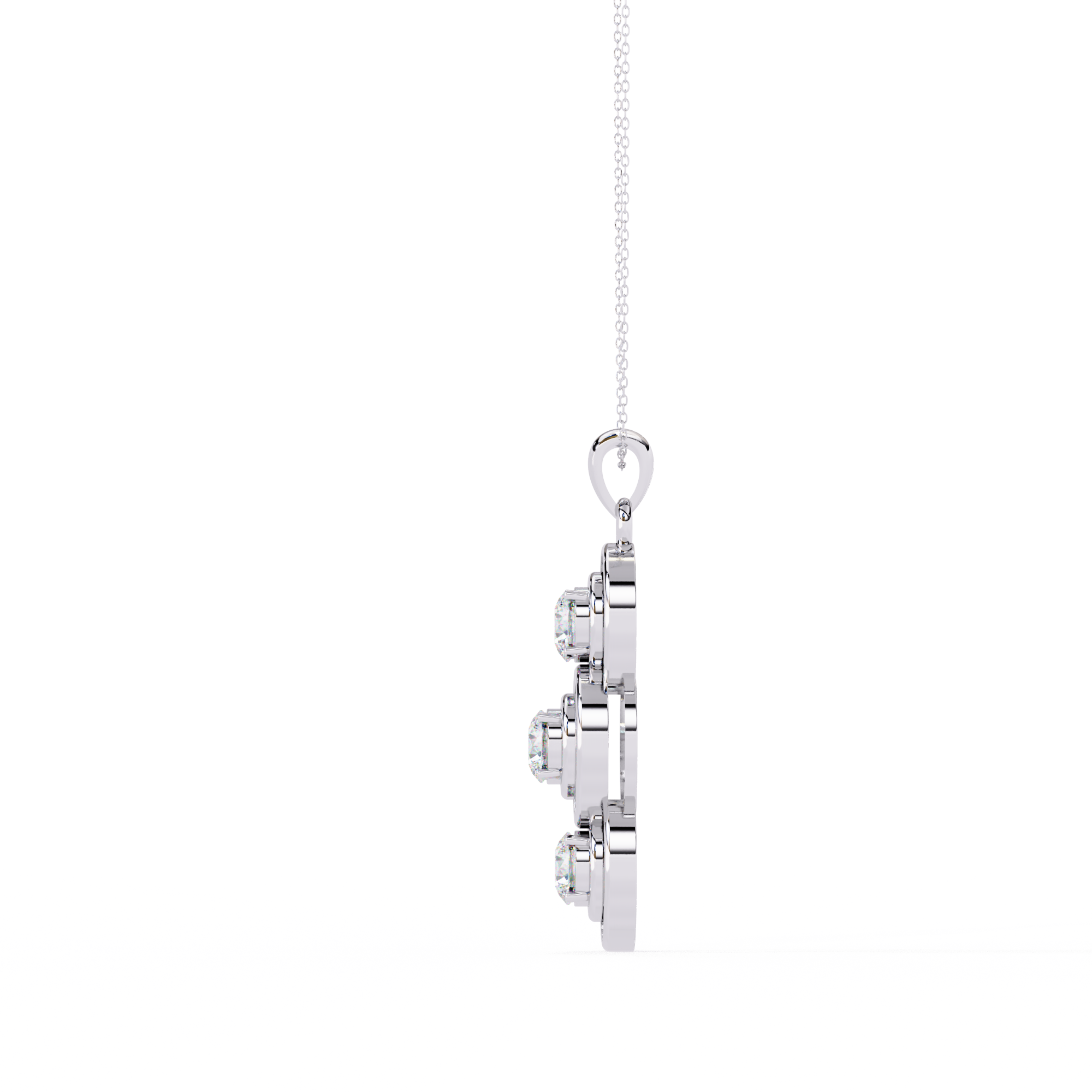 Trinova Diamond Pendant