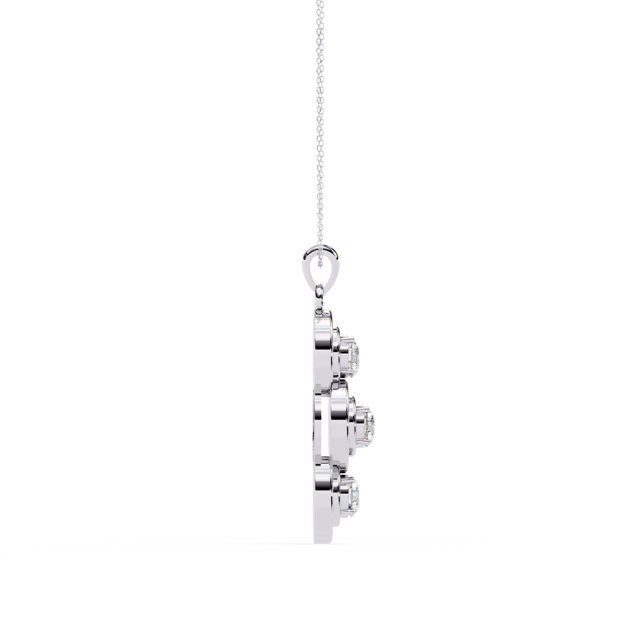 Trinova Diamond Pendant
