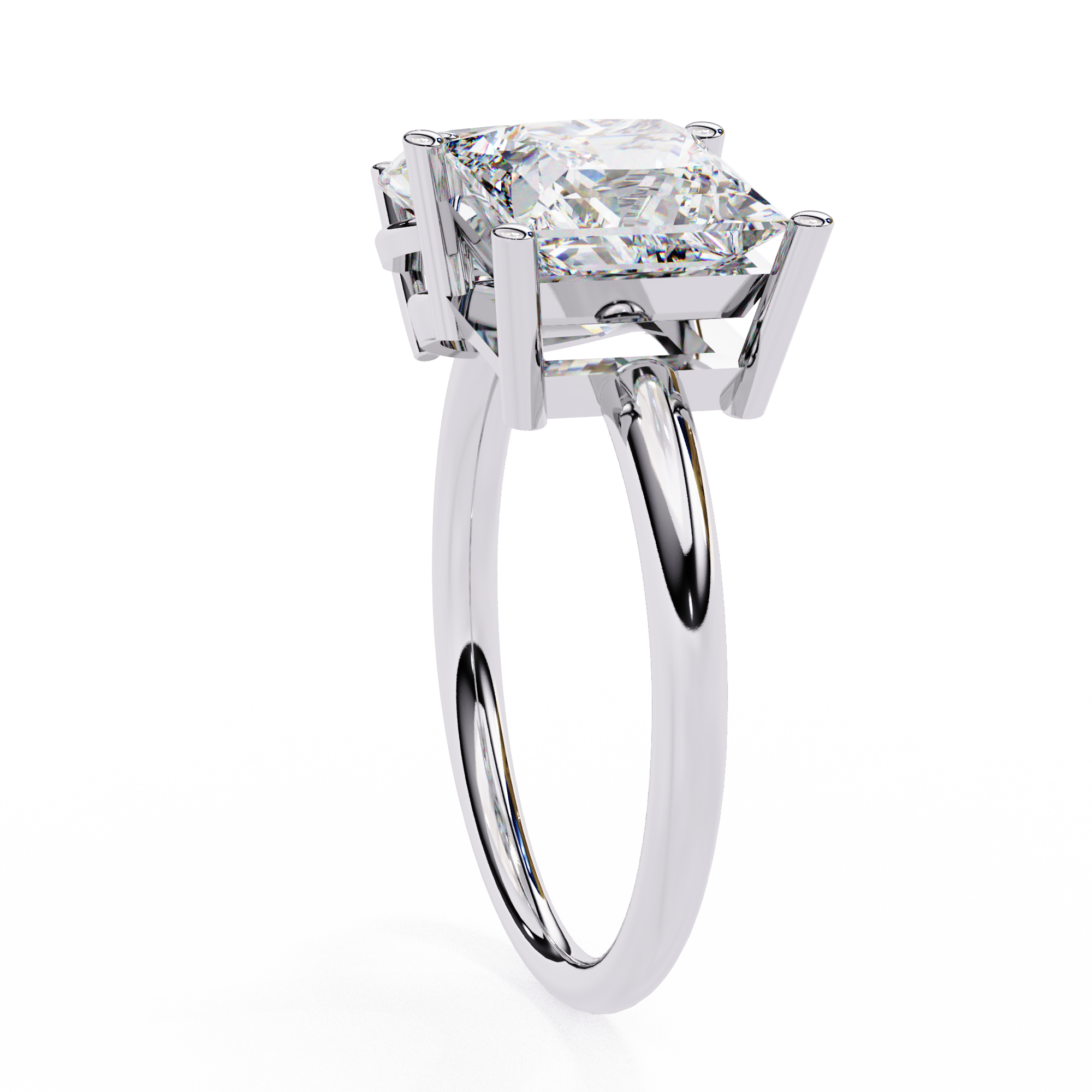 Imperial Duo Diamond Ring