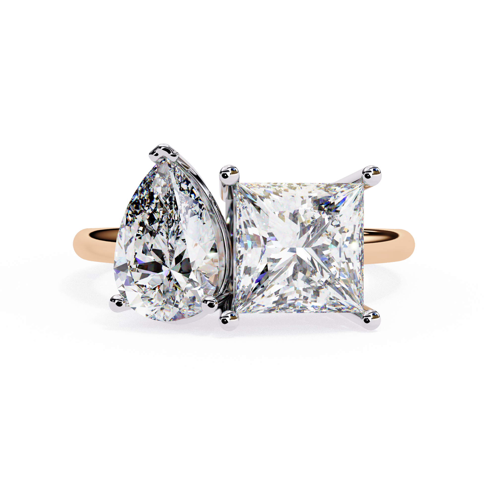 Imperial Duo Diamond Ring