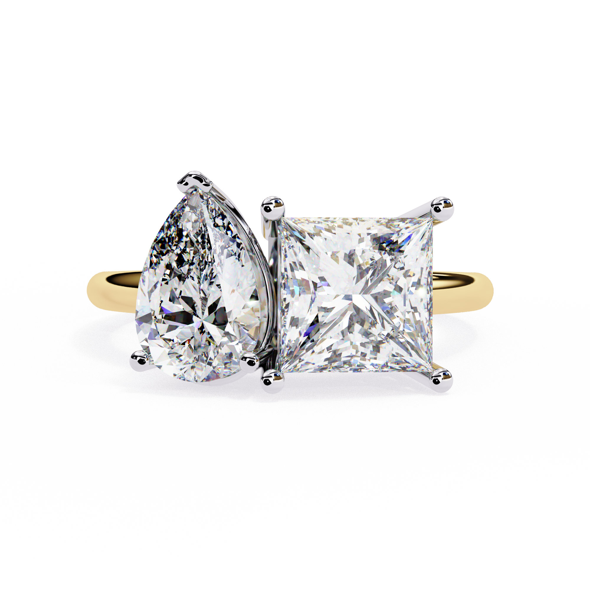 Imperial Duo Diamond Ring