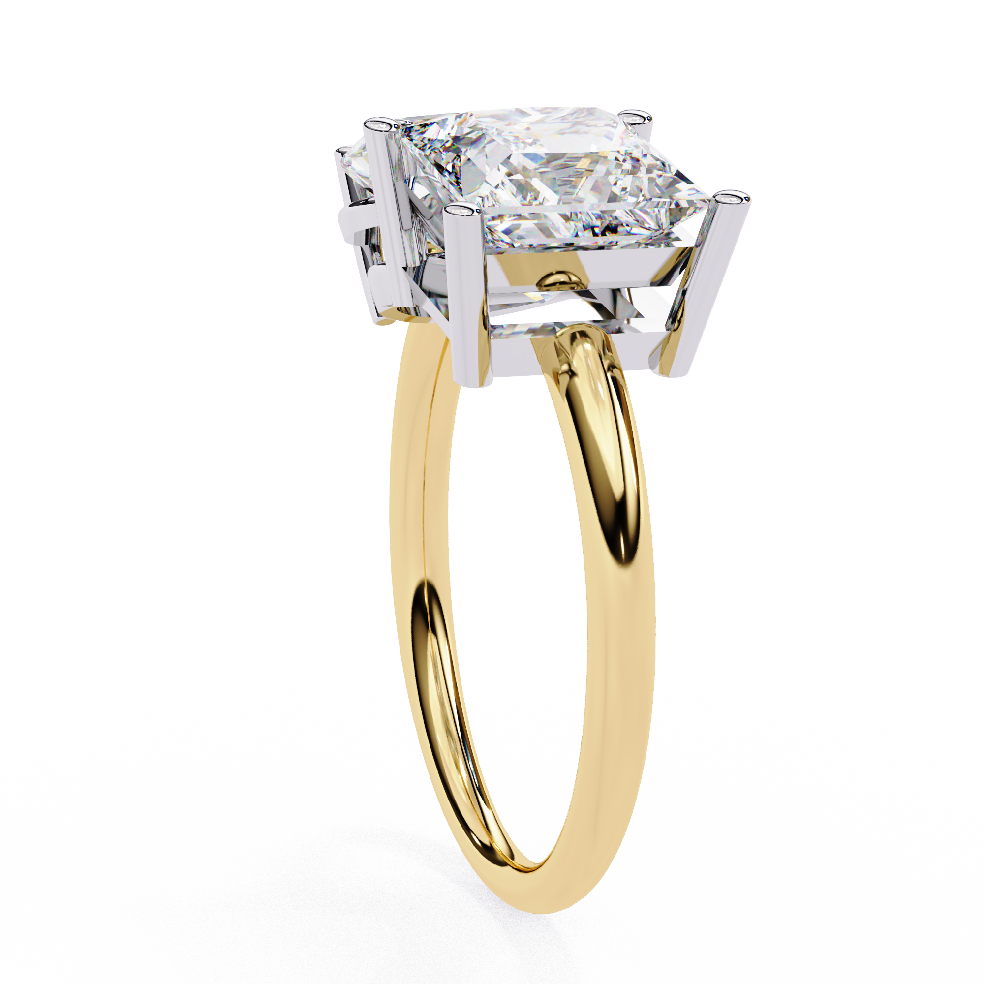 Imperial Duo Diamond Ring