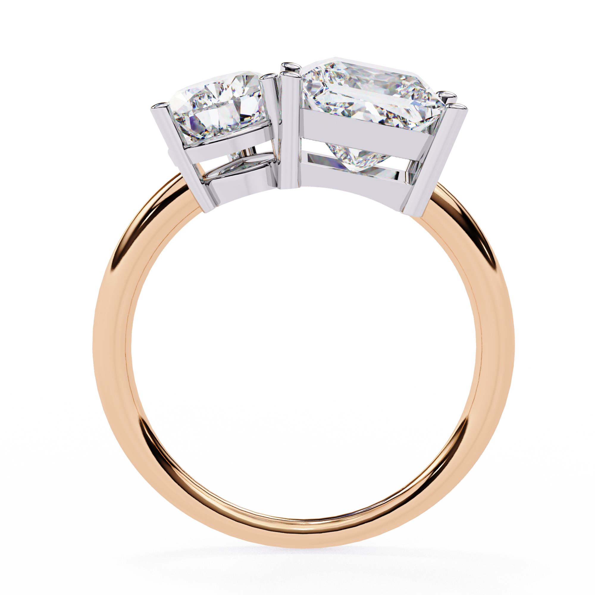 Imperial Duo Diamond Ring