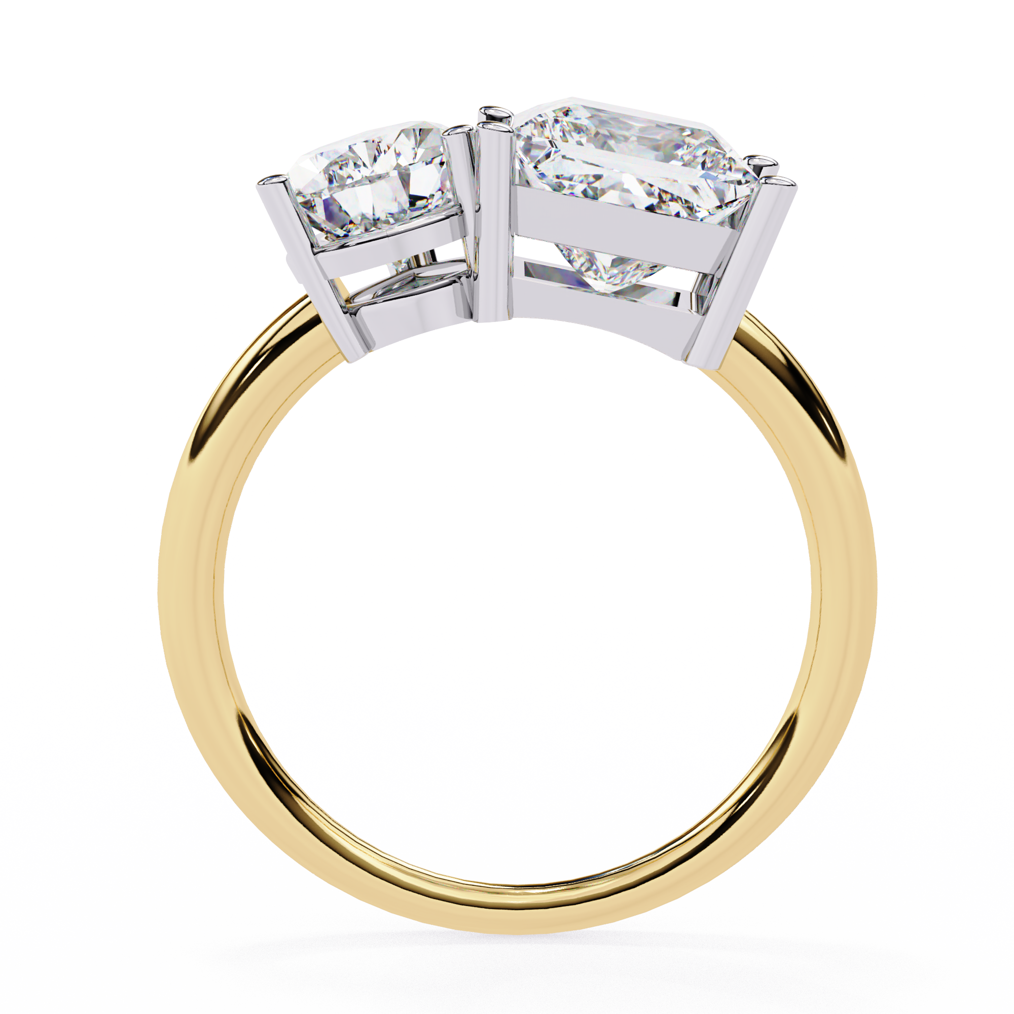 Imperial Duo Diamond Ring