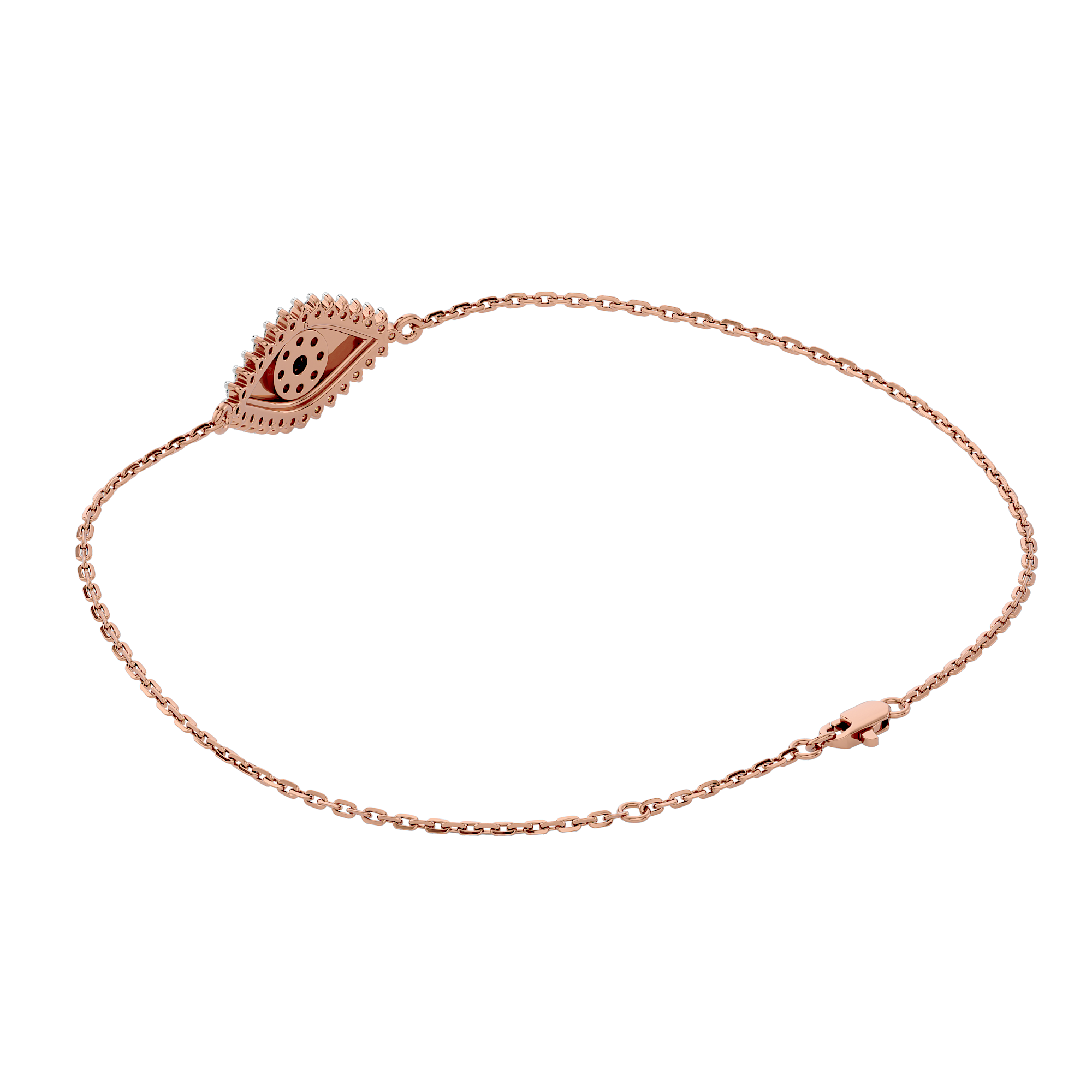 Guardian Evil Eye Lab Grown Diamond Bracelet