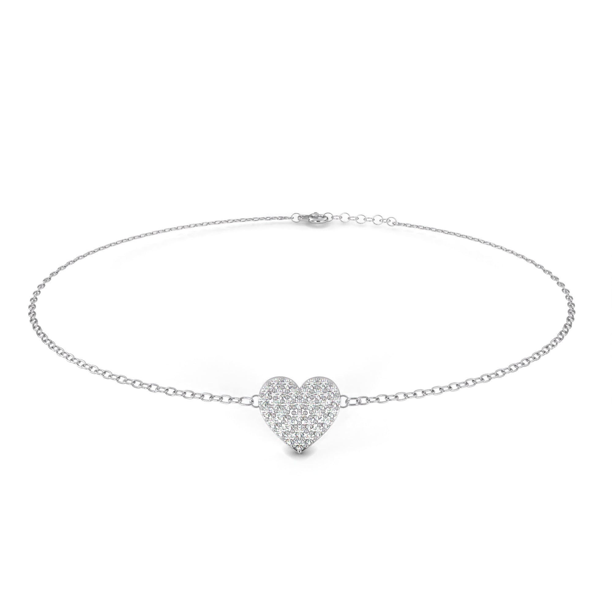 Timeless Round Diamond Gold Friendship Bracelet
