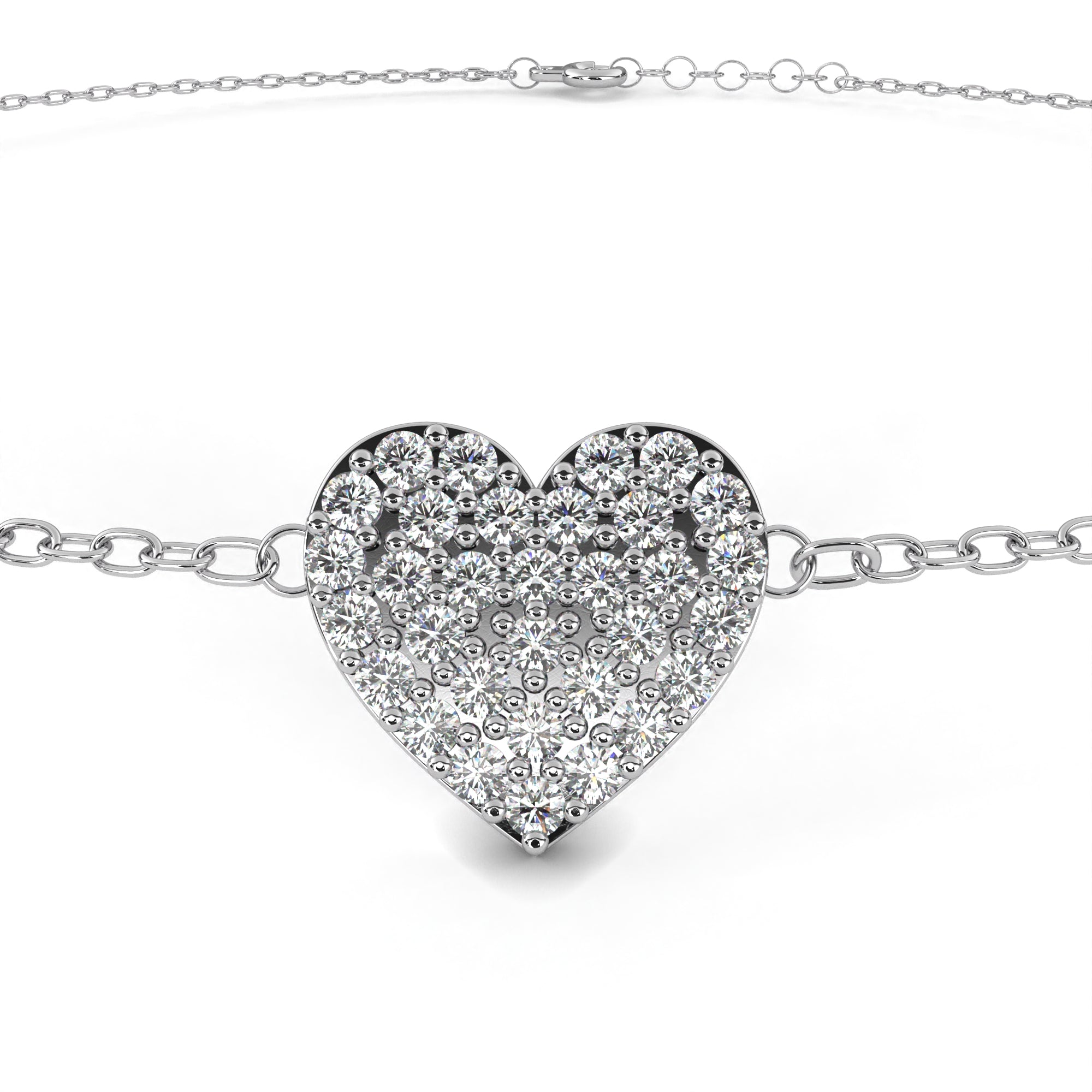 Timeless Round Diamond Gold Friendship Bracelet