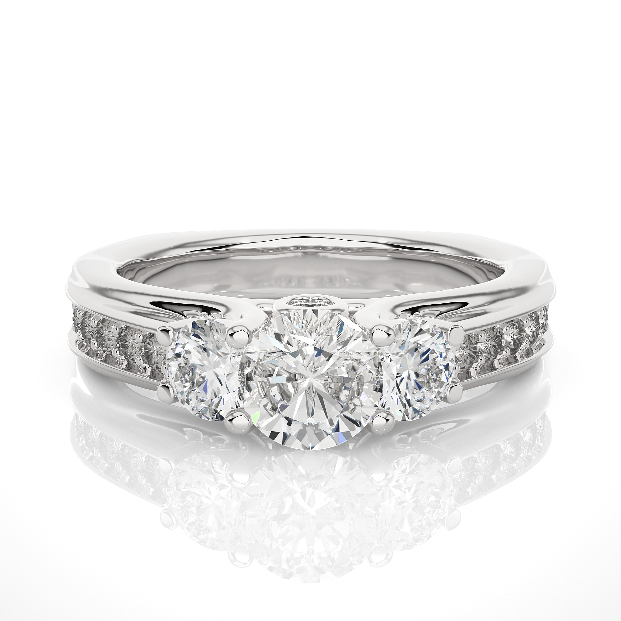 Denali Solitaire Lab Grown Diamond Ring