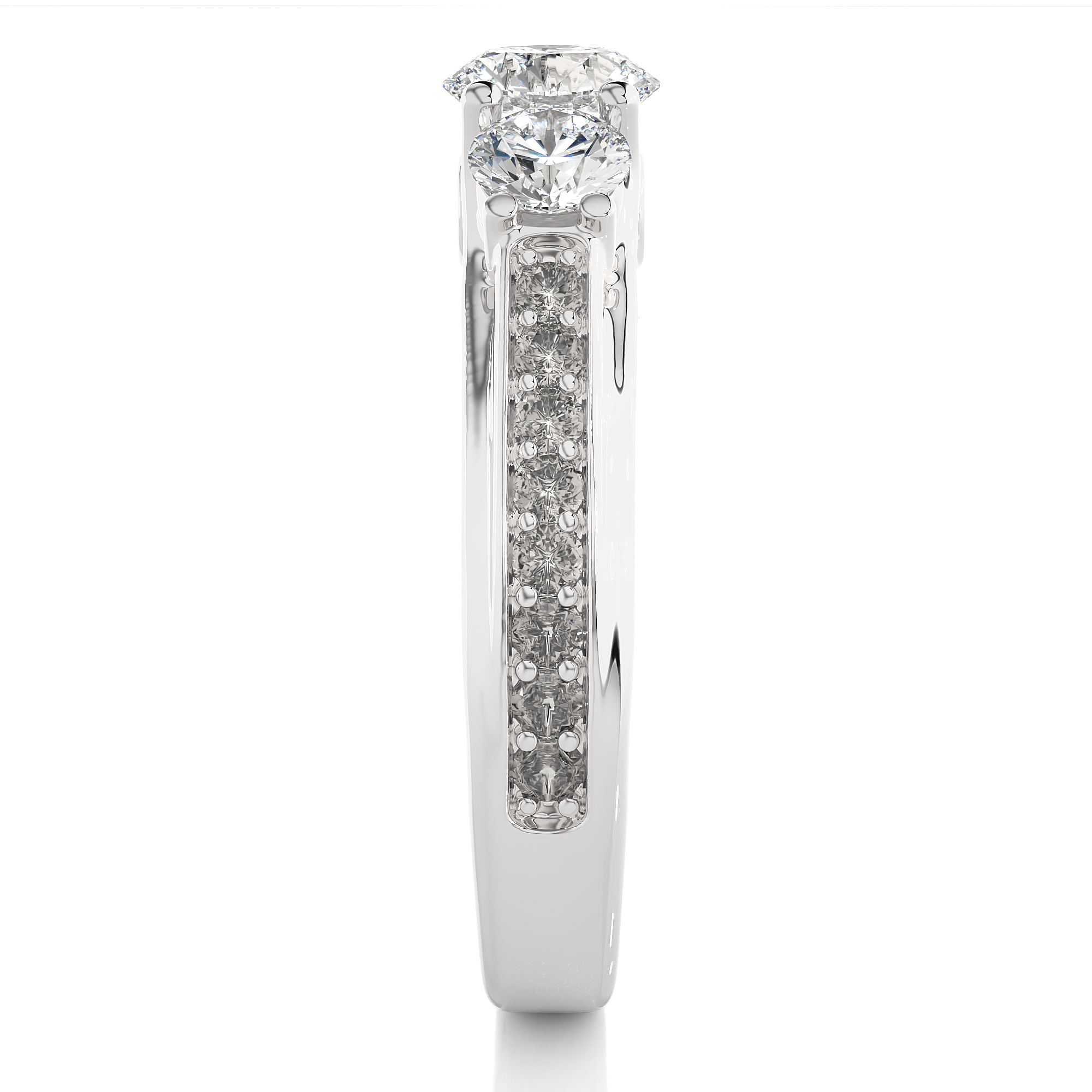 Denali Solitaire Lab Grown Diamond Ring