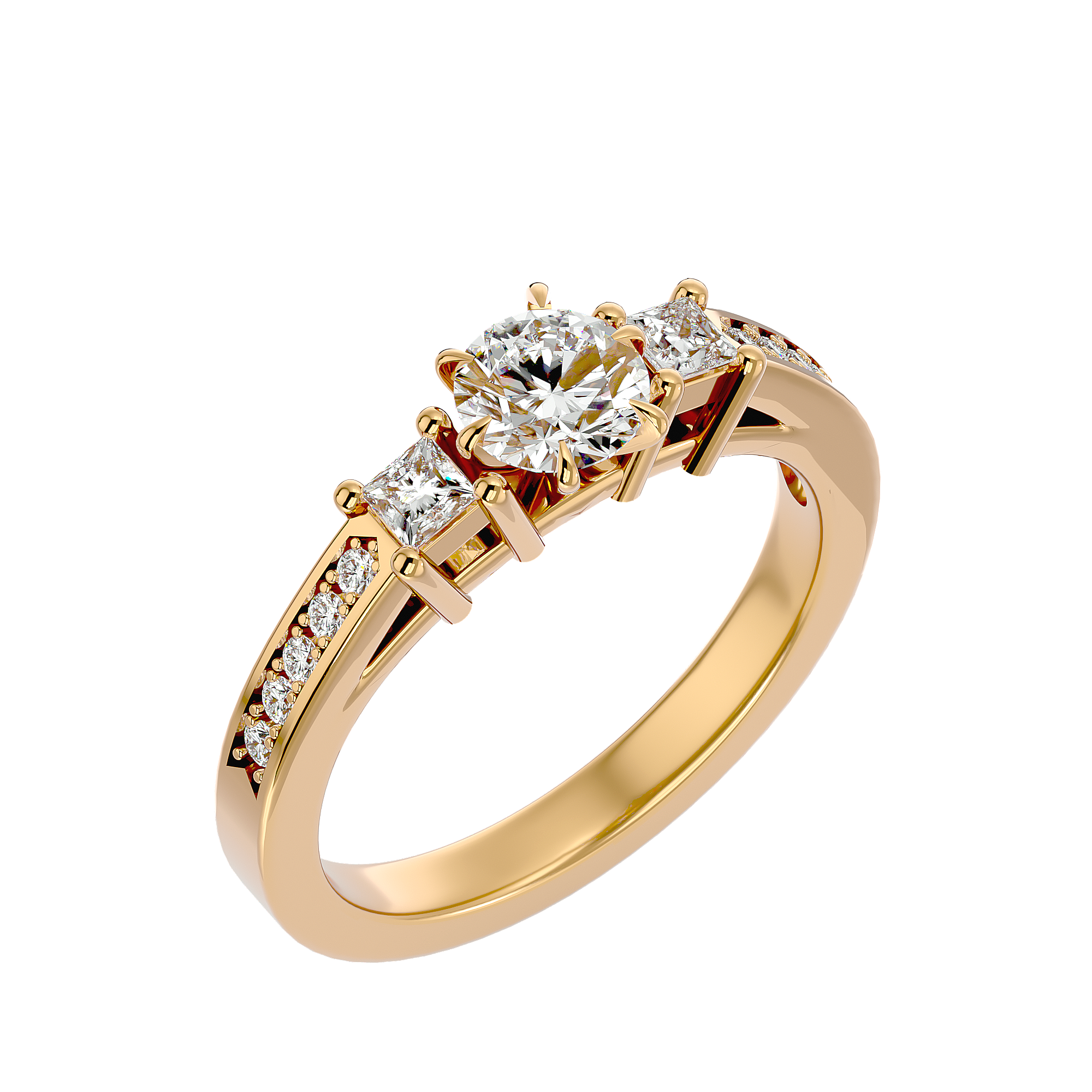 Ionian Solitaire Lab Grown Diamond Ring