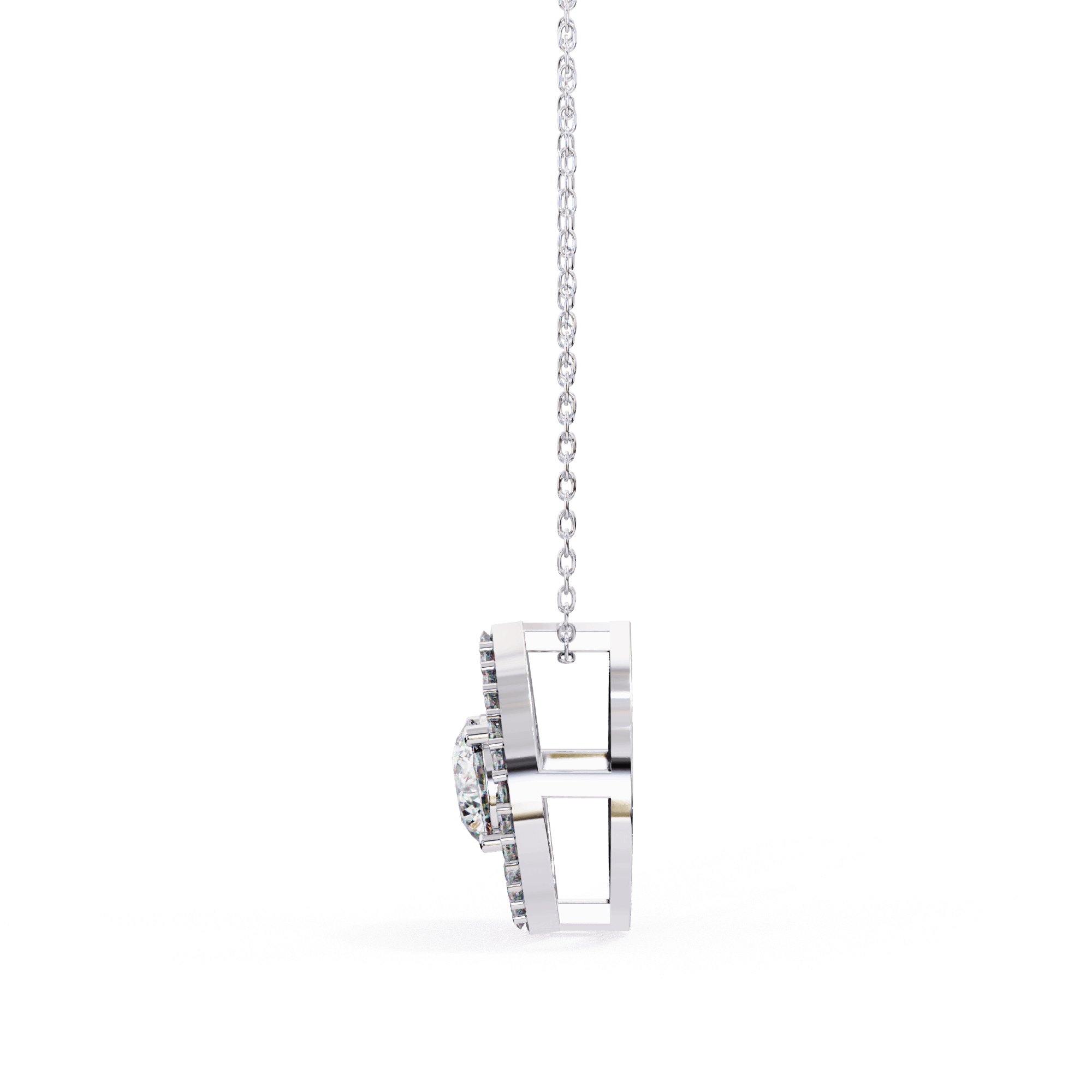 Althea Diamond Pendant - Blu Jewellery