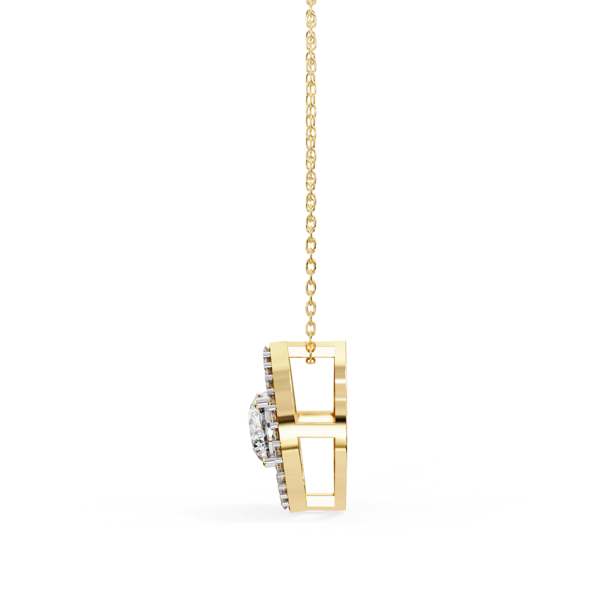 Althea Diamond Pendant - Blu Jewellery