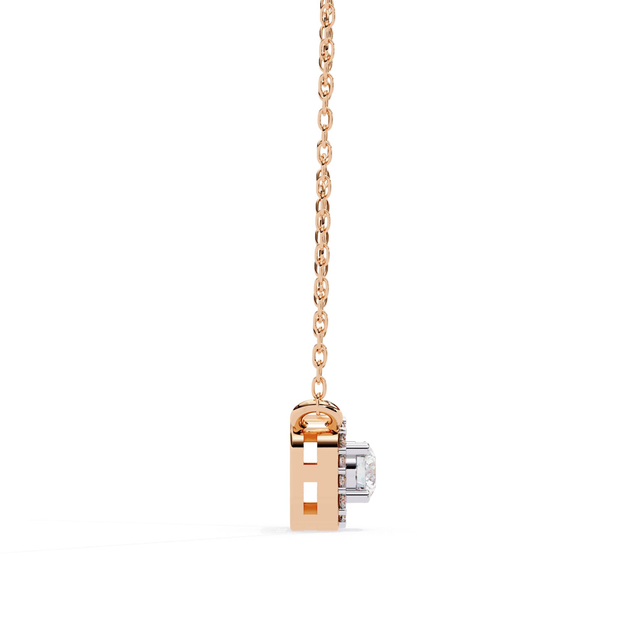 Aurelle Diamond Pendant - Blu Jewellery
