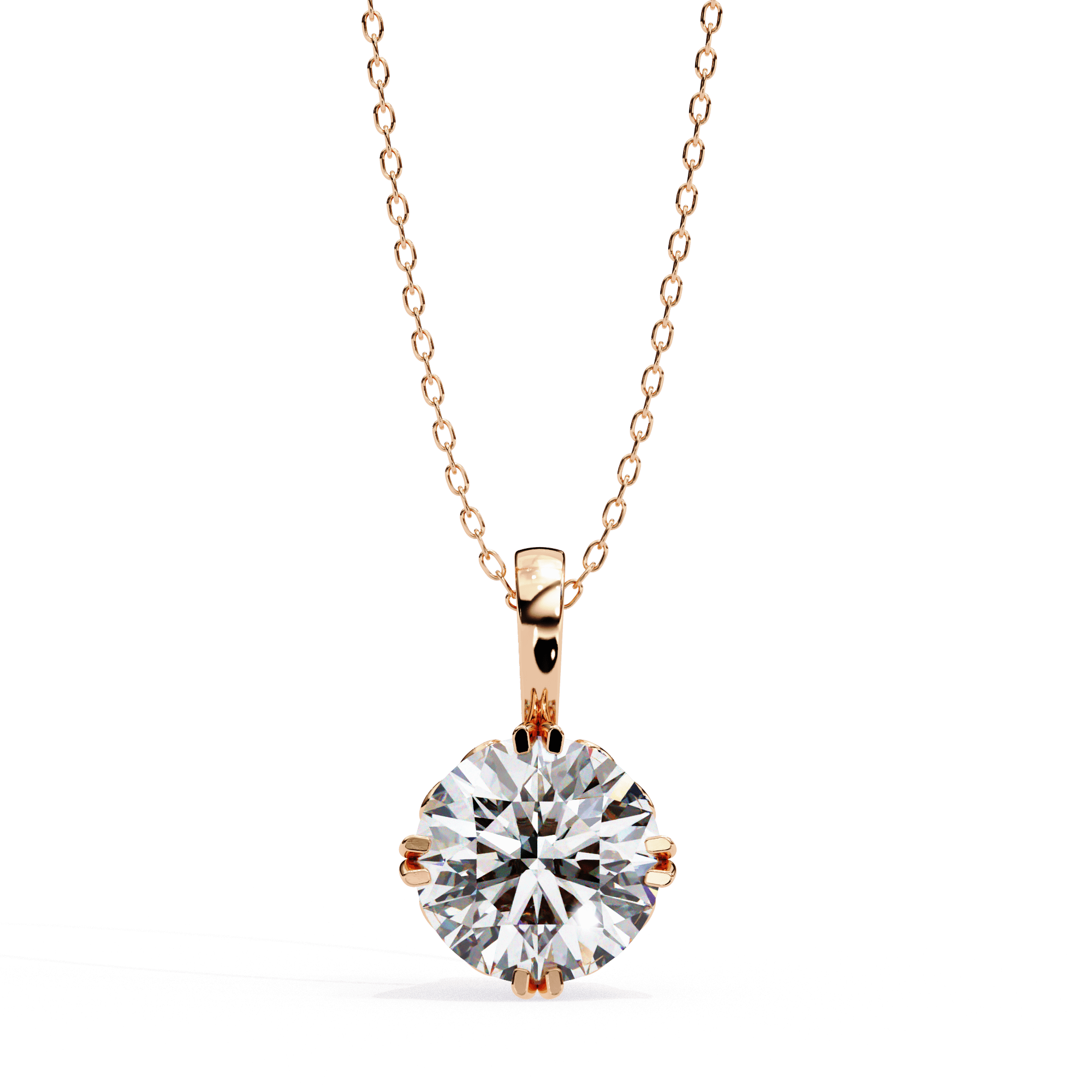 Aurora Solitaire Pendant - Blu Jewellery