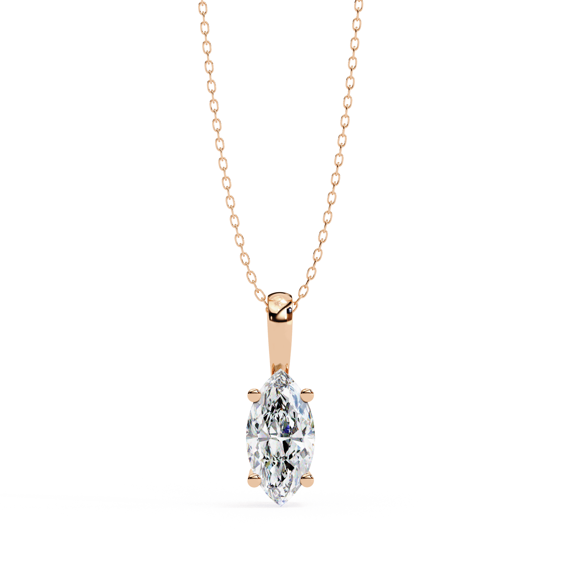 Elysian Diamond Pendant - Blu Jewellery