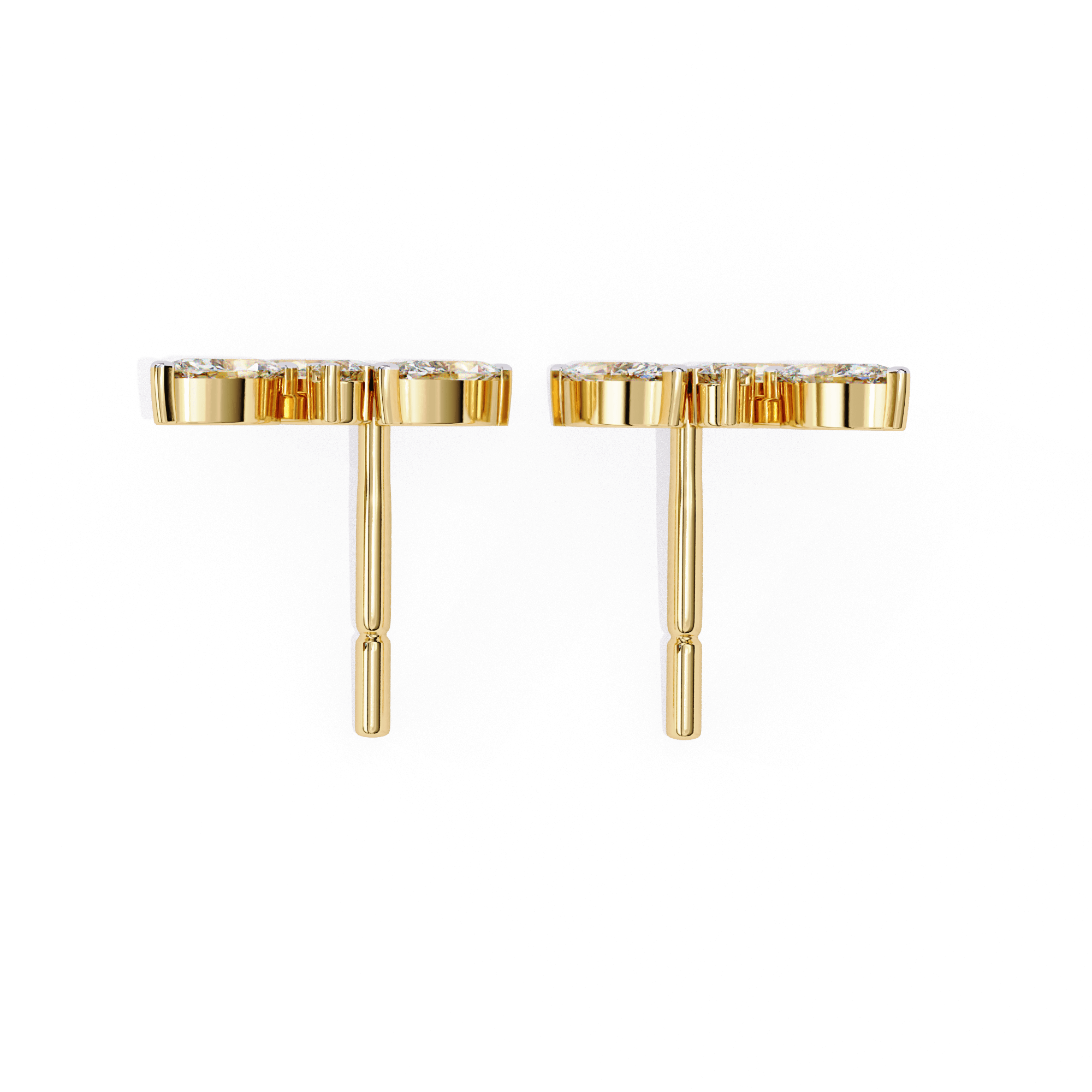 Liana Diamond Earrings - Blu Jewellery