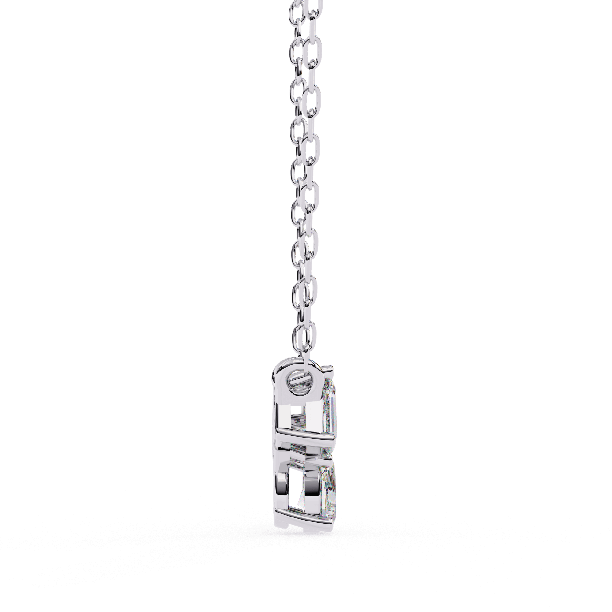 Luminara Trio Diamond Pendant - Blu Jewellery