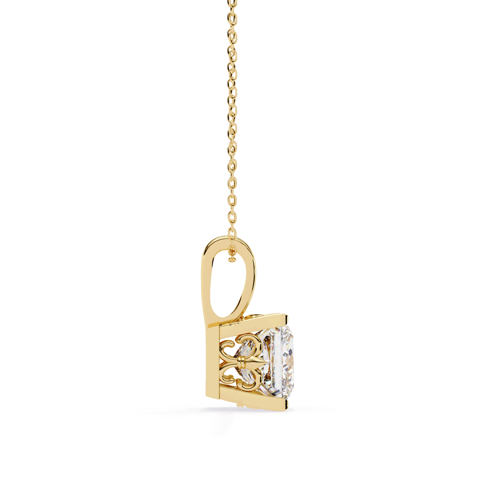 Majestic Princess Diamond Pendant - Blu Jewellery