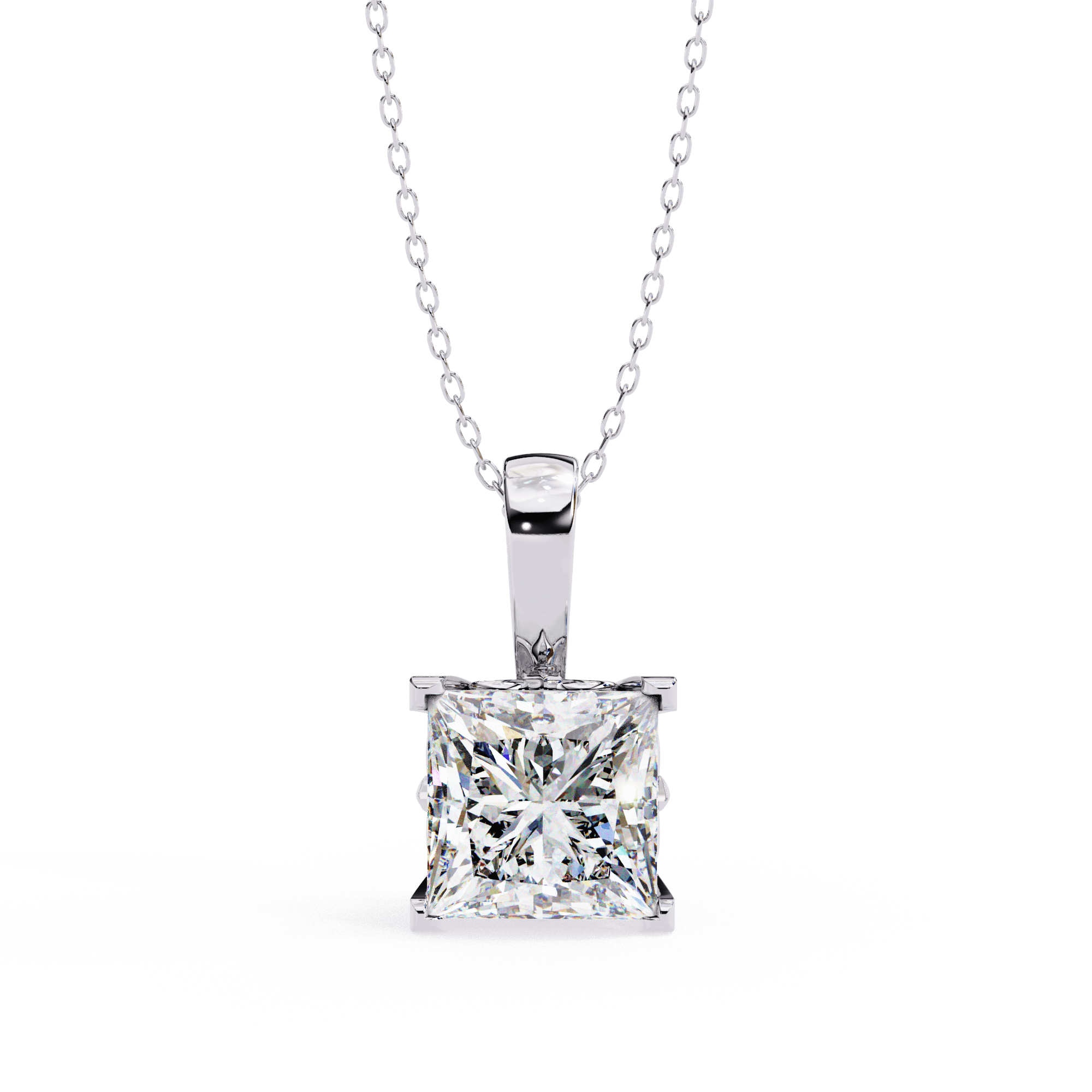 Majestic Princess Diamond Pendant - Blu Jewellery