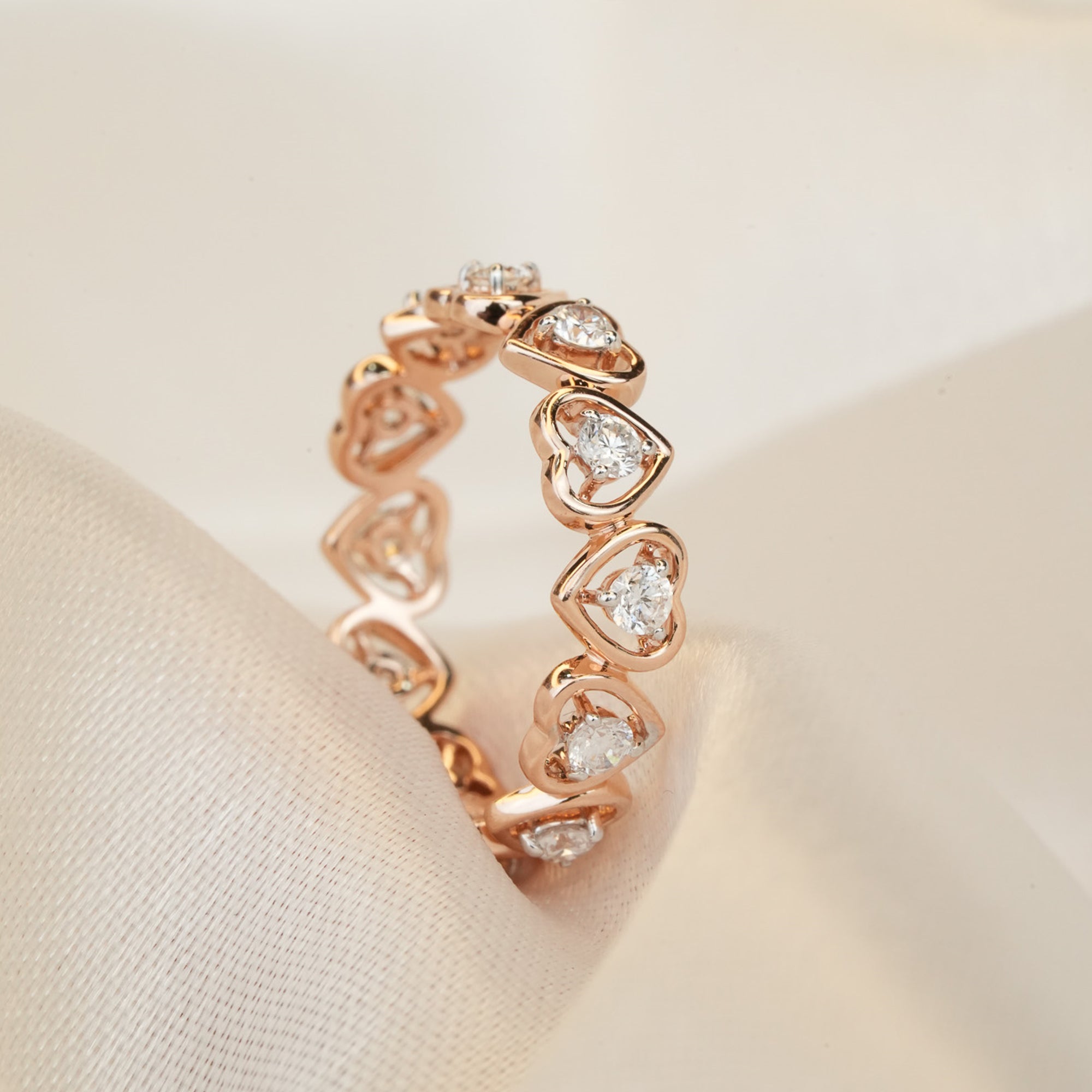 Opulent Allure Diamond Ring