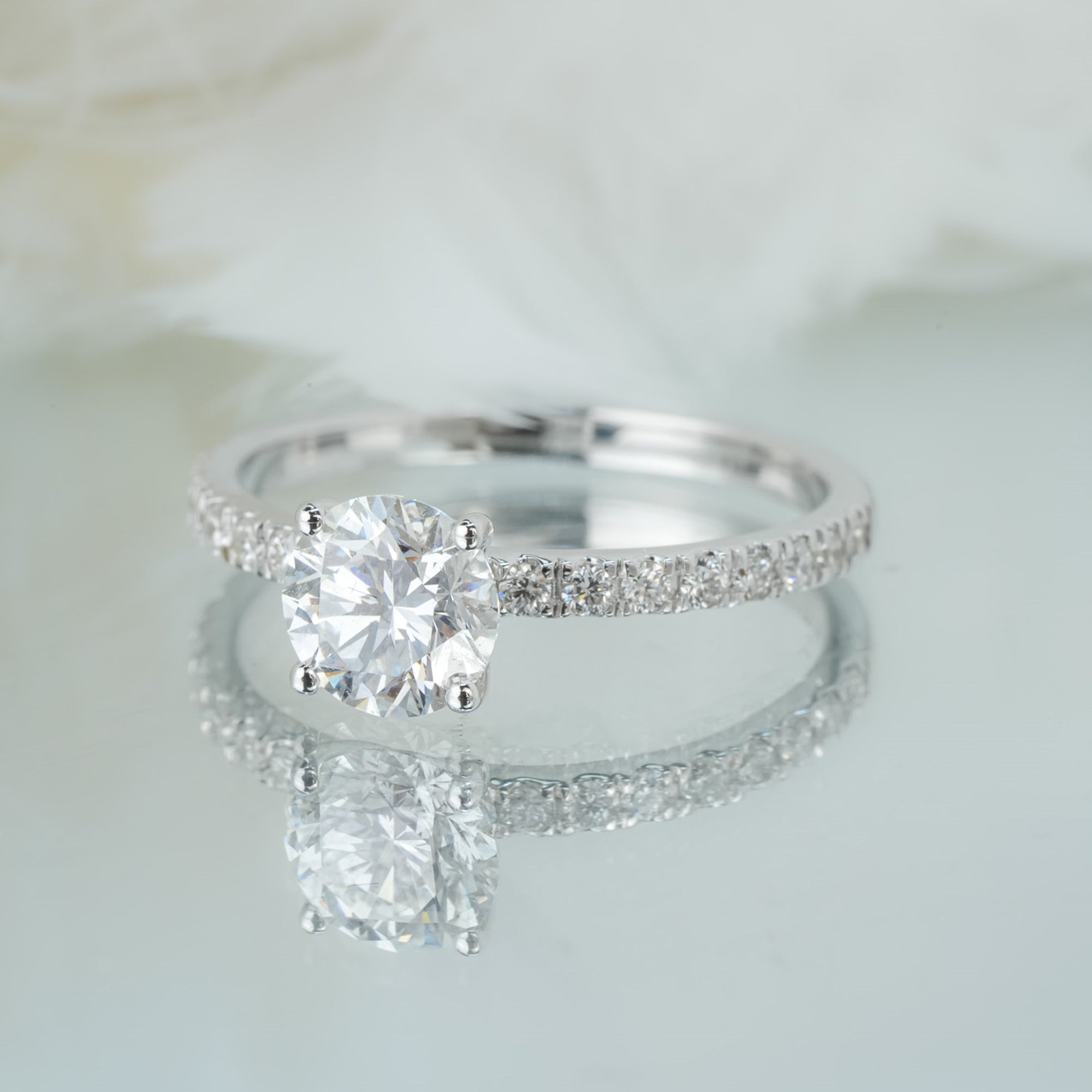 Timeless Solitaire Diamond Ring