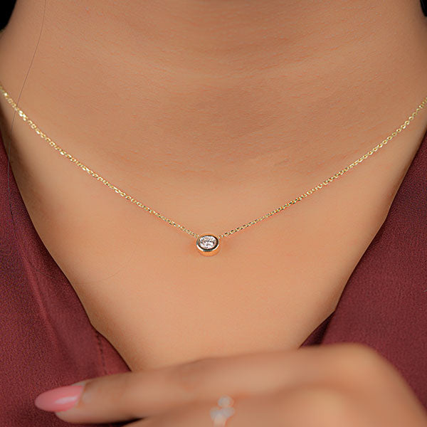 Eternal Sparkle Solitaire Pendant