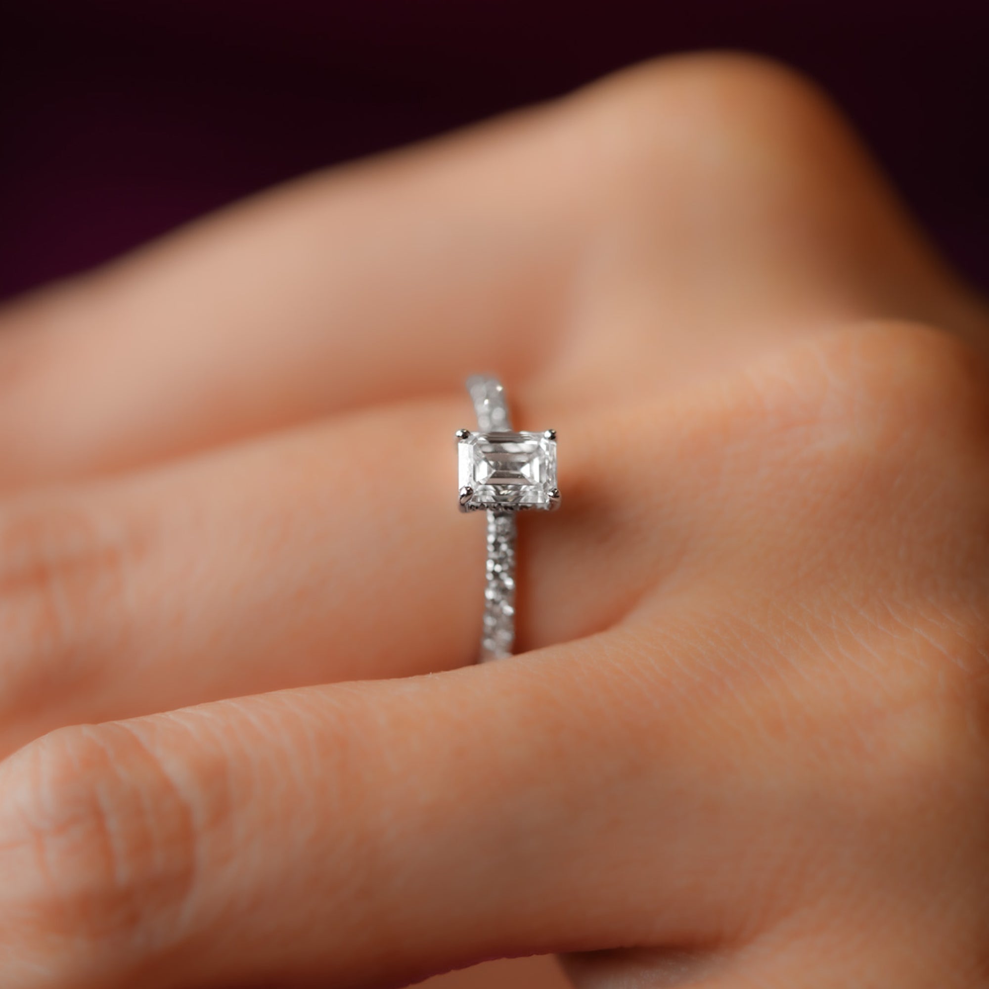 Timeless Allure Solitaire Diamond Ring