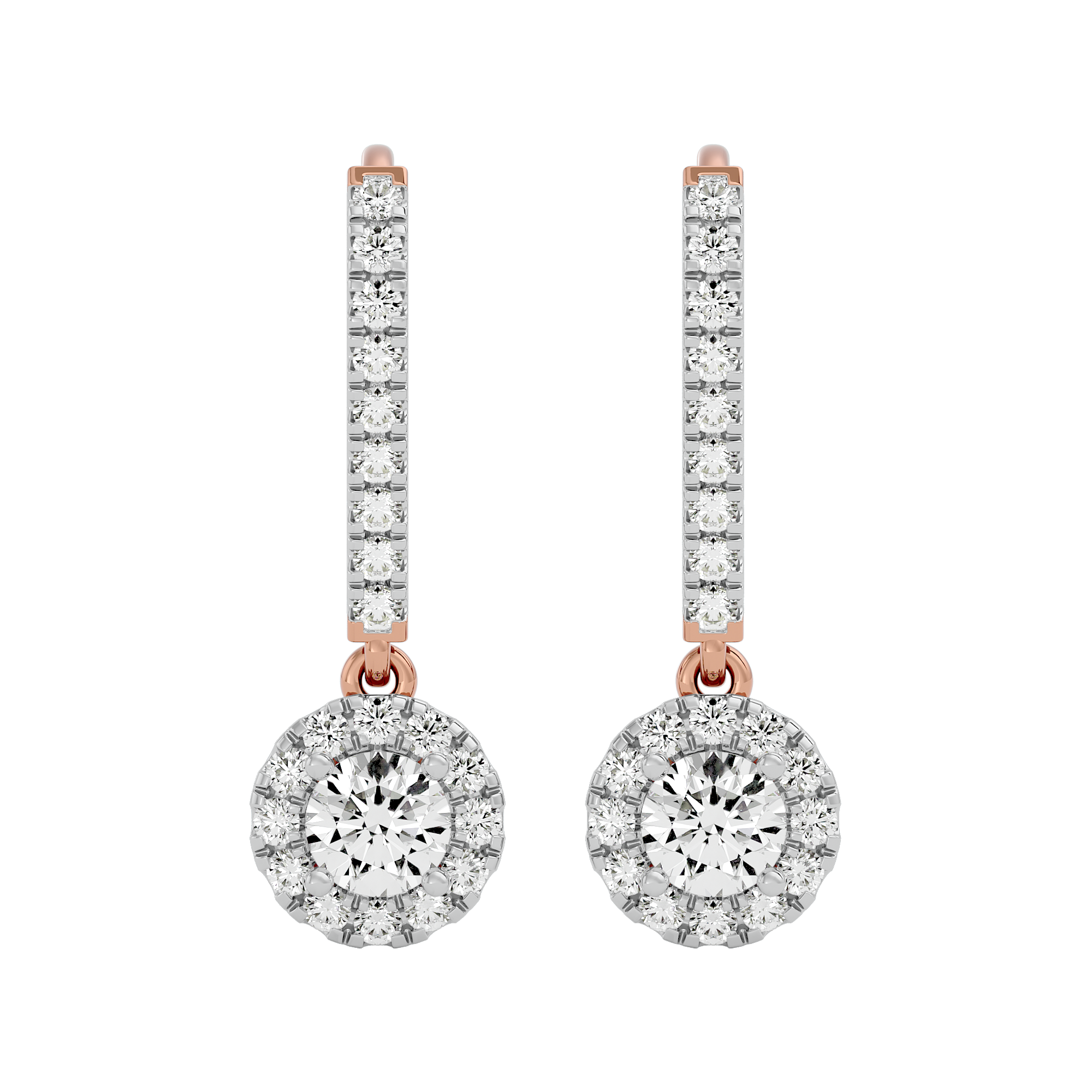 Infinite Grace Solitaire Earrings