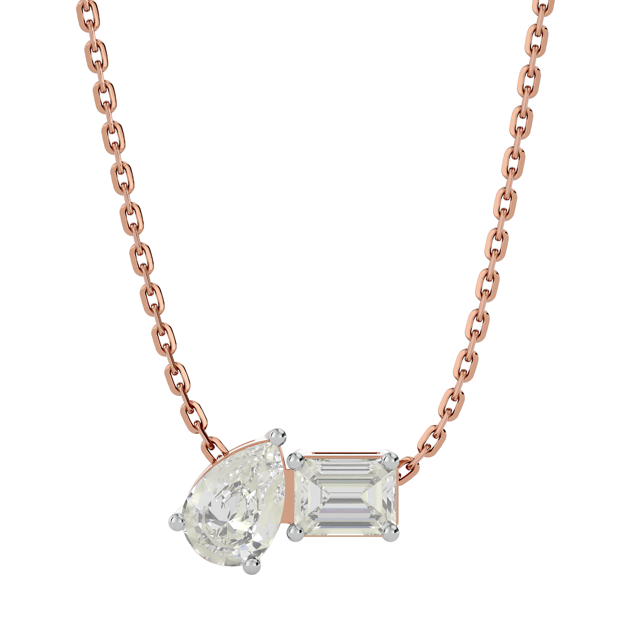 Opulent Royale Solitaire Pendant