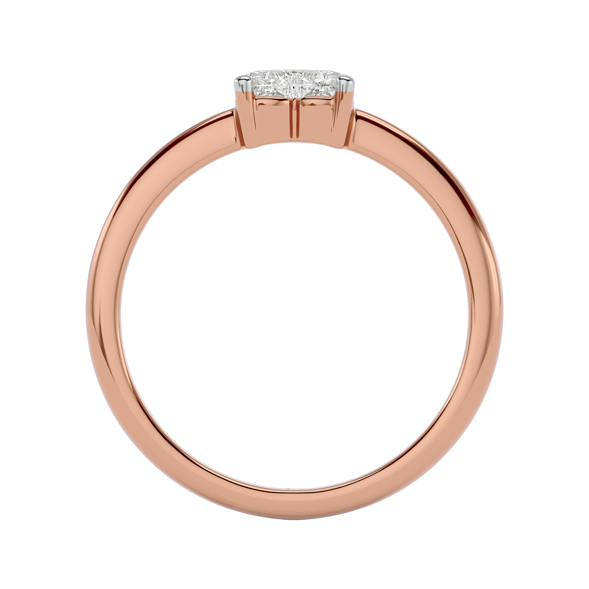 Love Knot Solitaire Diamond Ring