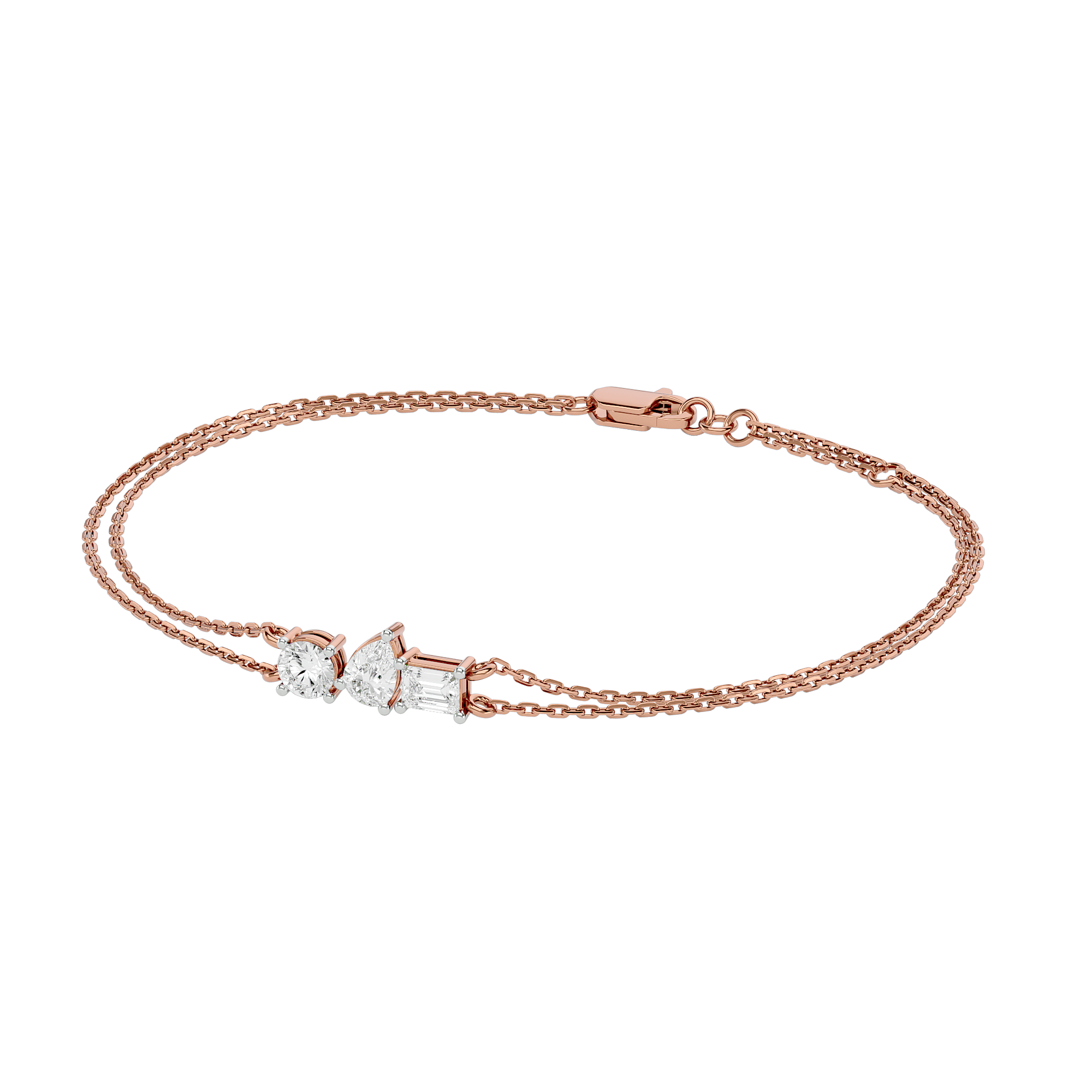 Starlit Brilliance Diamond Bracelet