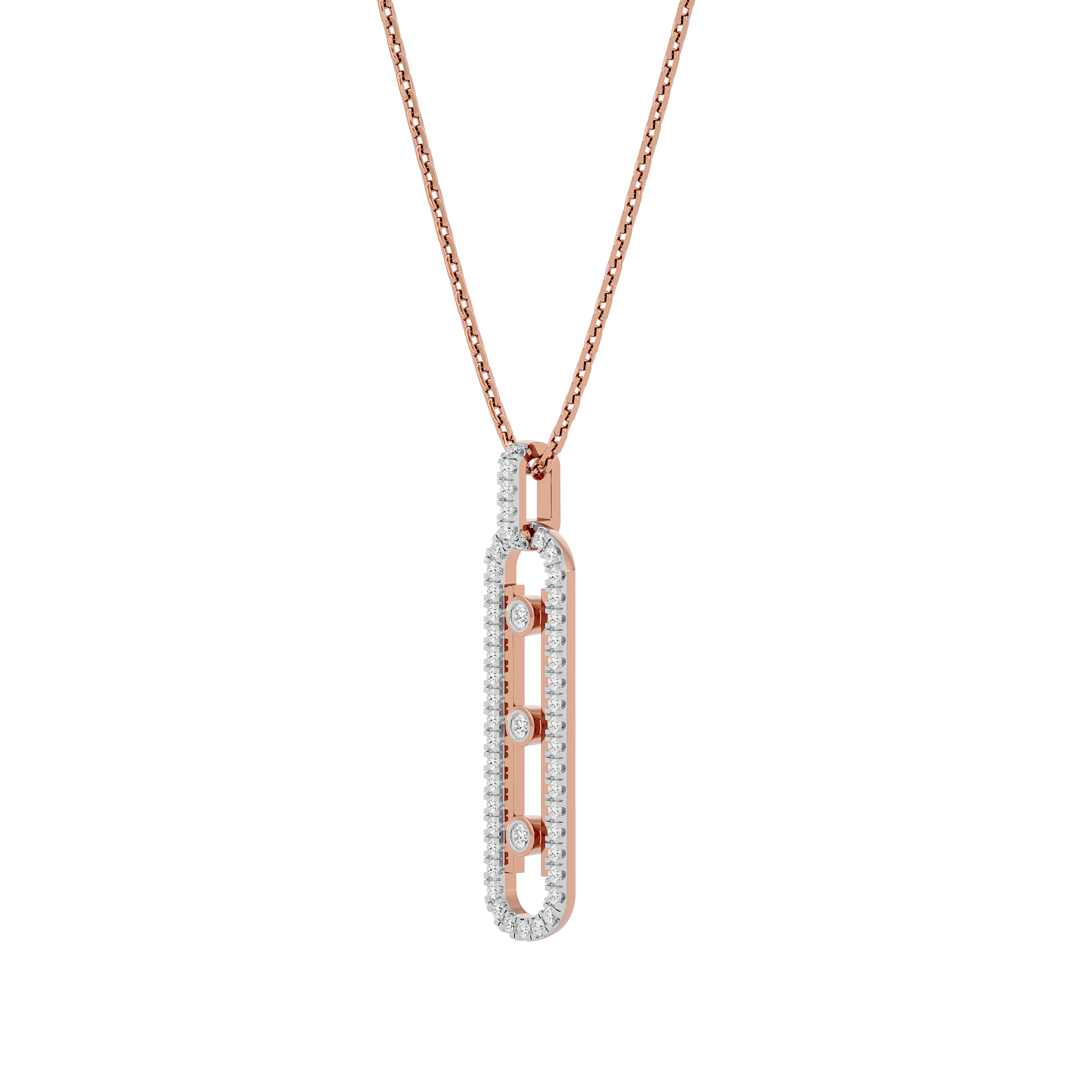 Opulent Elegance Diamond Pendant