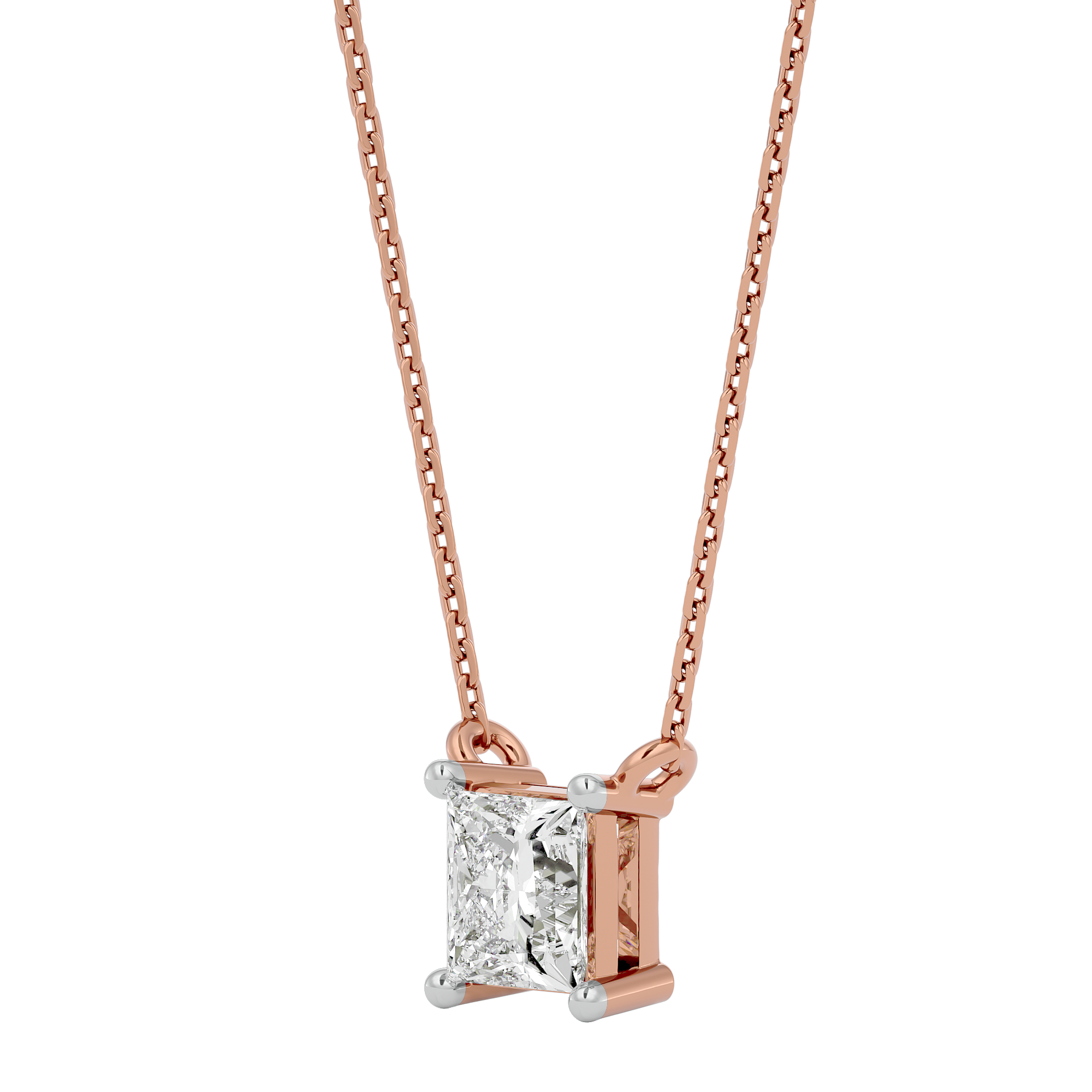Aurelia Radiance Solitaire Pendant
